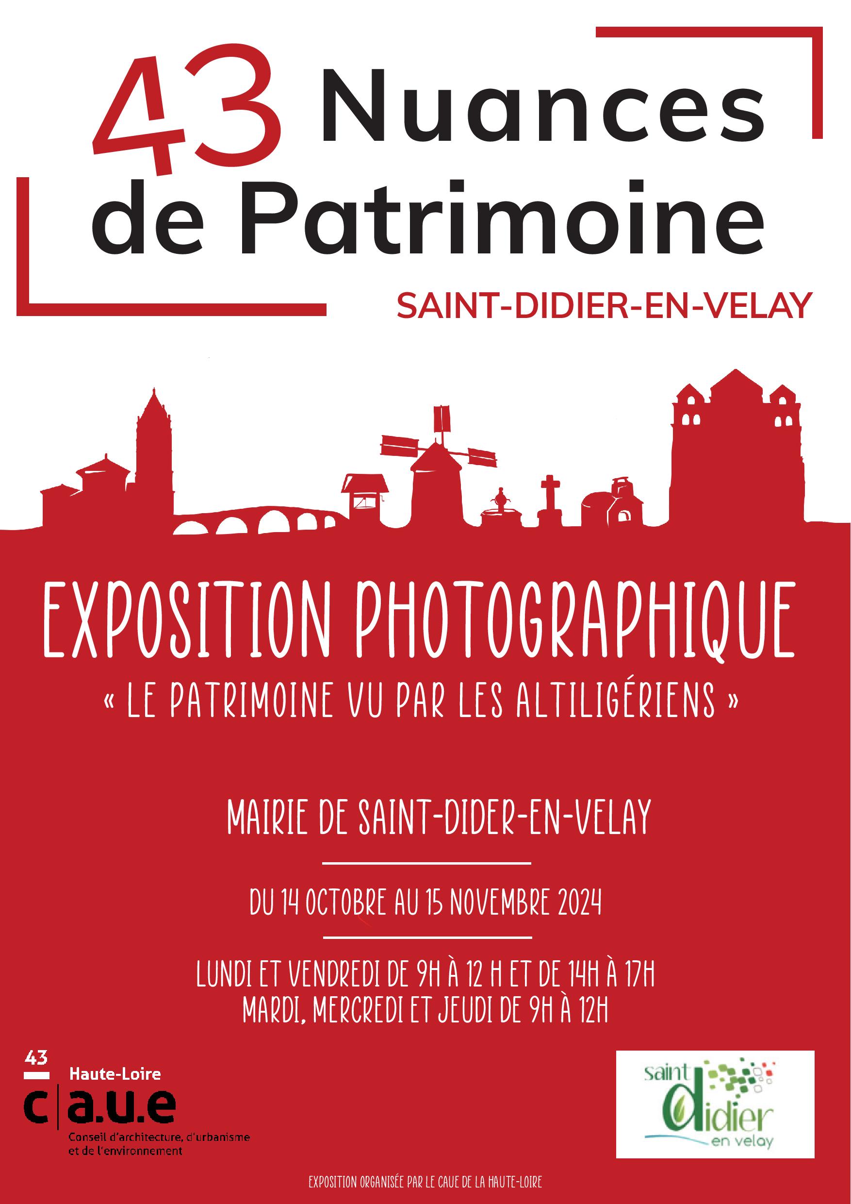 Expo 43 nuances de patrimoine SDV