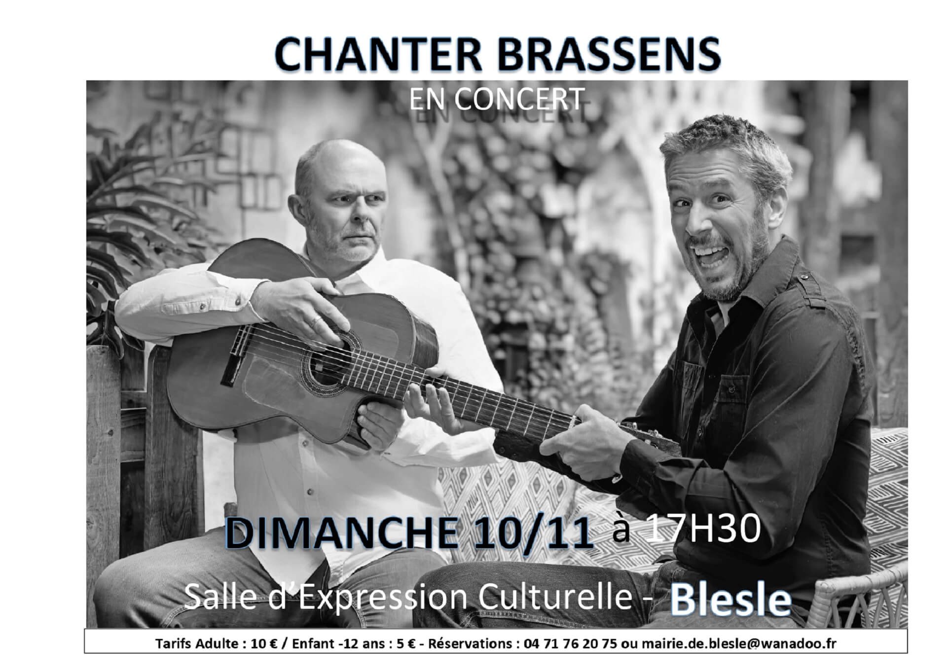 Chanter Brassens_Blesle