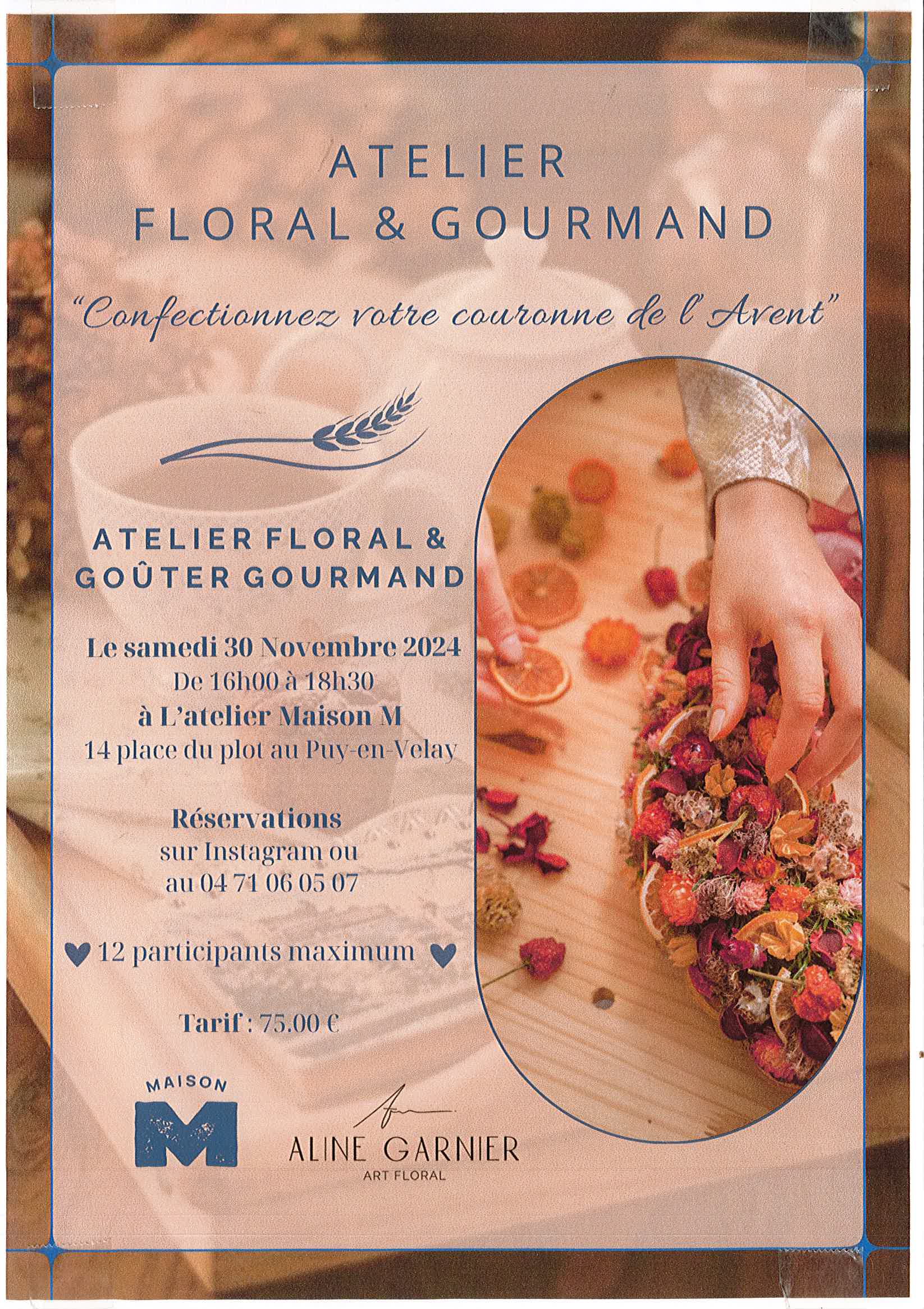 Atelier Floral et Gourmand_Le Puy-en-Velay