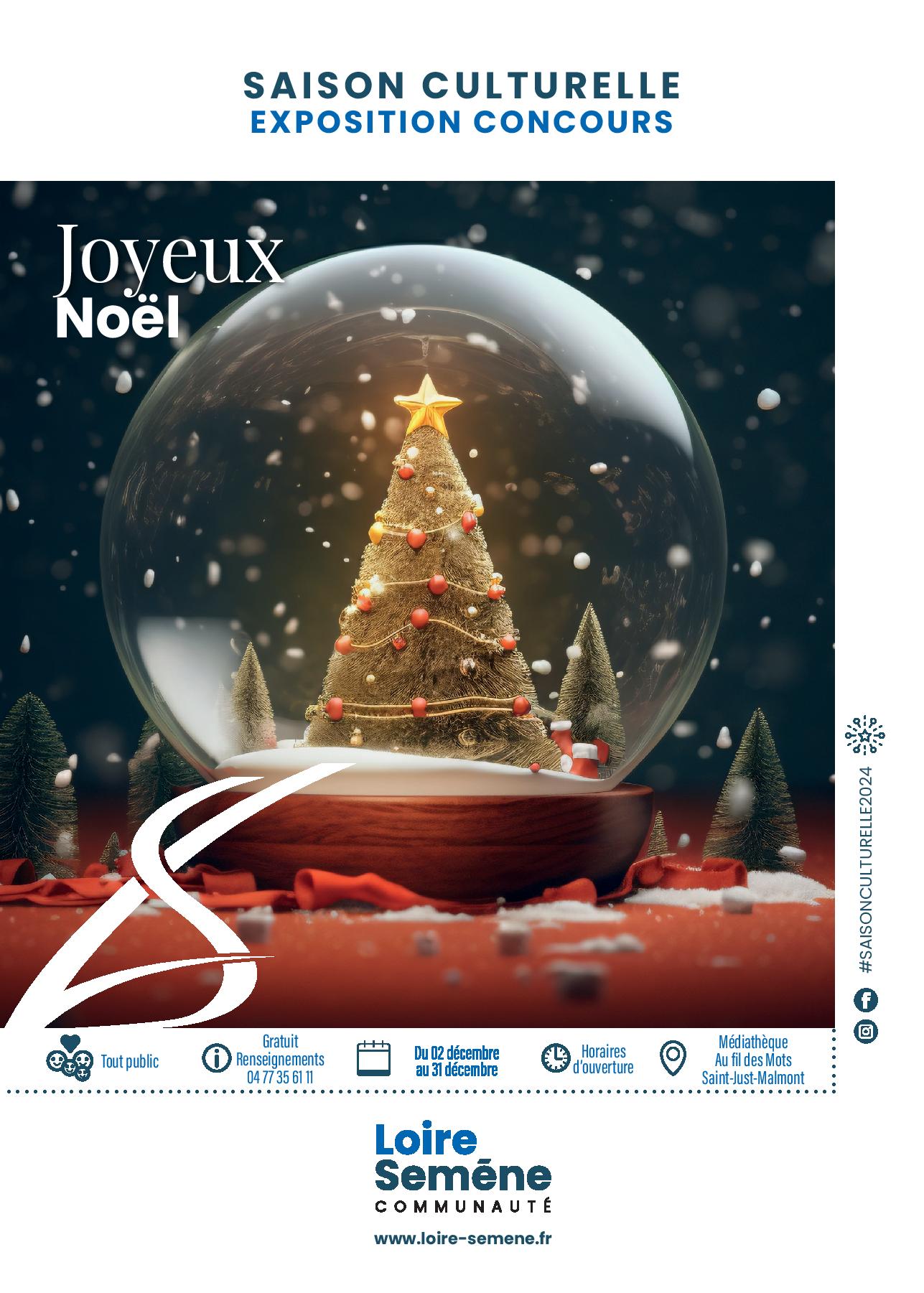 Exposition-concours Joyeux Noël_Saint-Just-Malmont