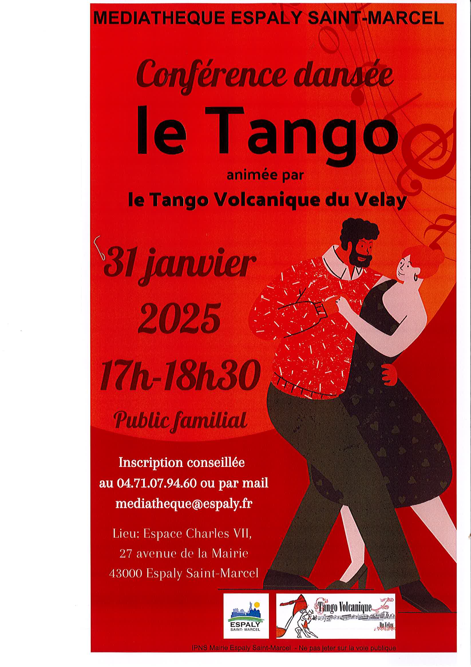 Conférence dansée Le Tango_Espaly-Saint-Marcel