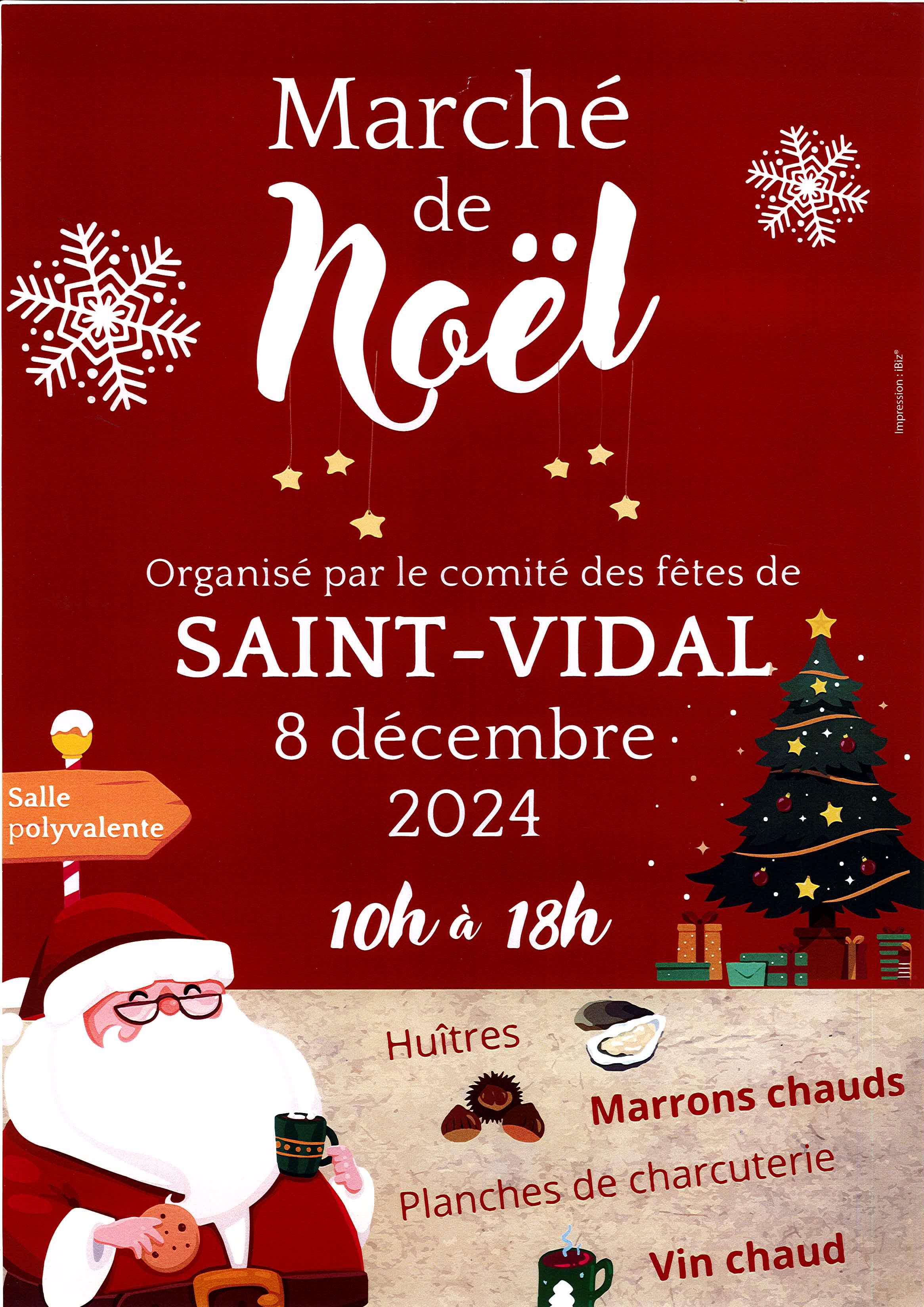 Marché de noël Saint-Vidal_Saint-Vidal