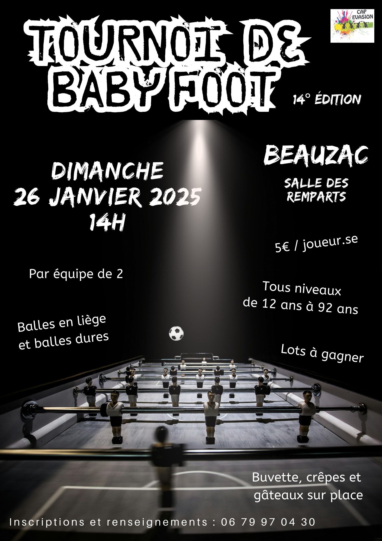 Tournoi de Baby Foot_Beauzac