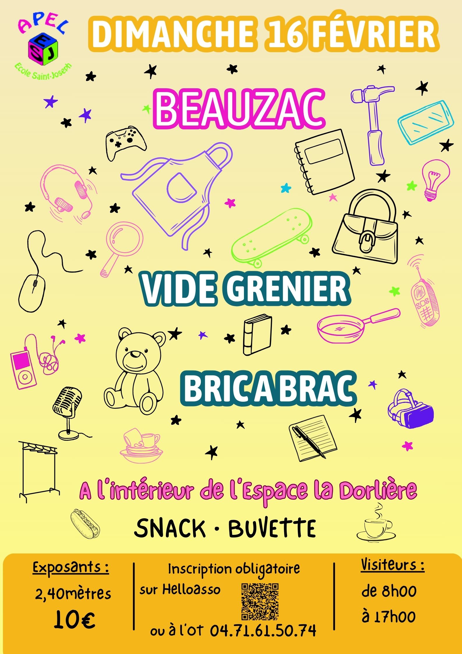 Vide grenier - Bric à Brac_Beauzac