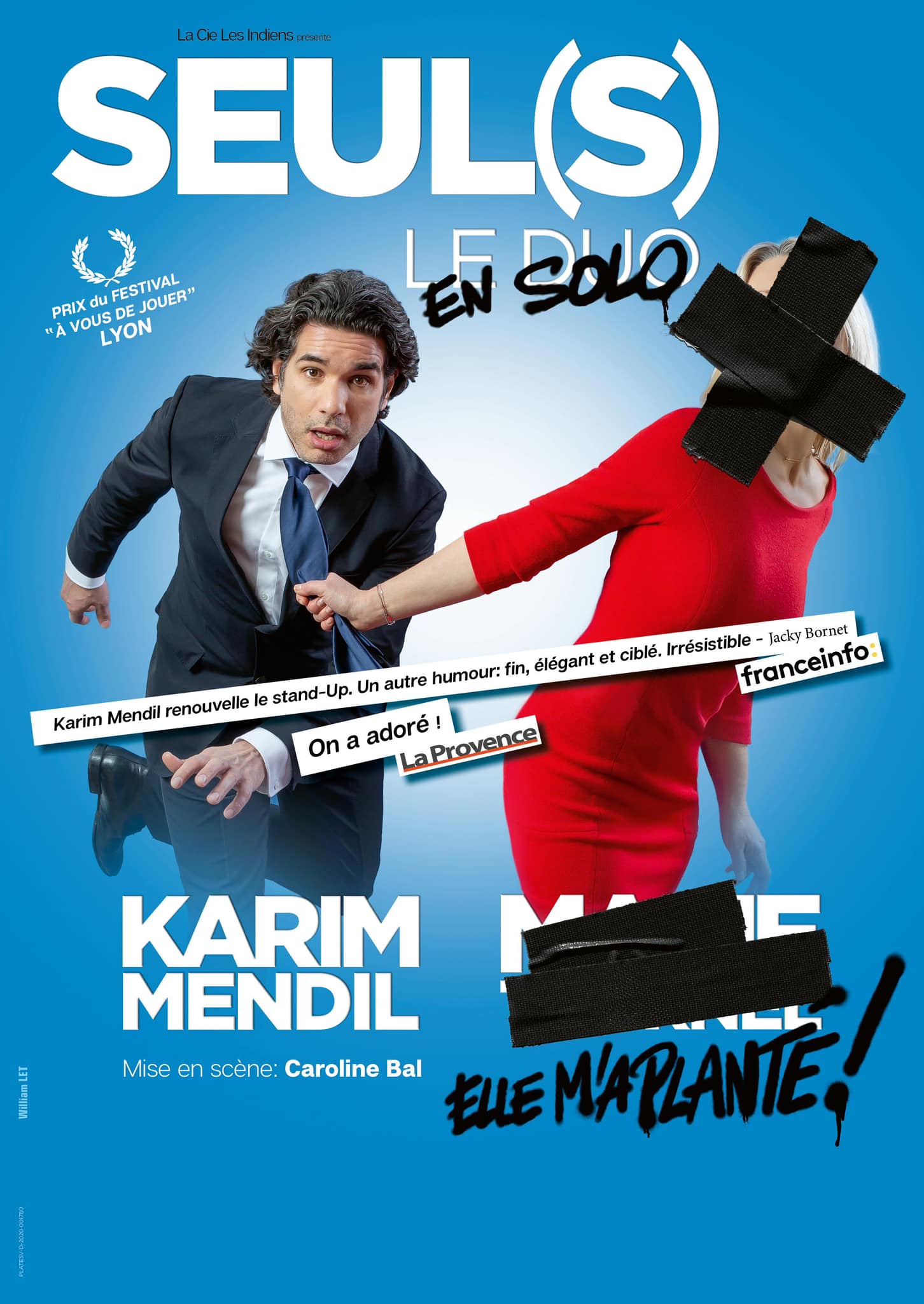 Spectacle "Seul(s)" avec Karim Mendil_Lapte