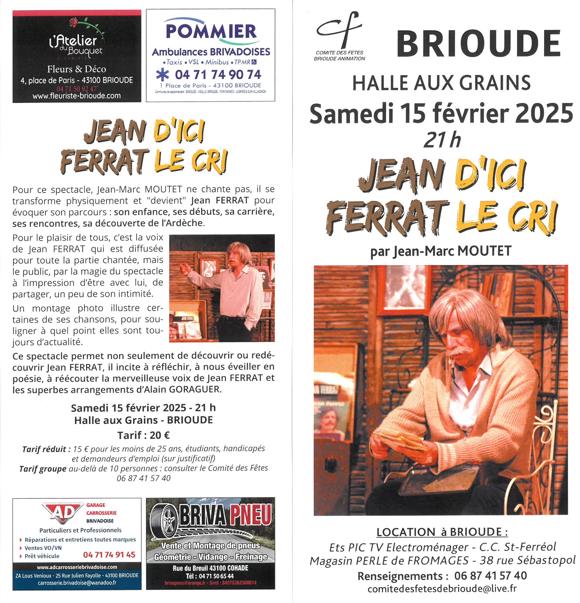 Jean d'ici Ferrat le cri_Brioude