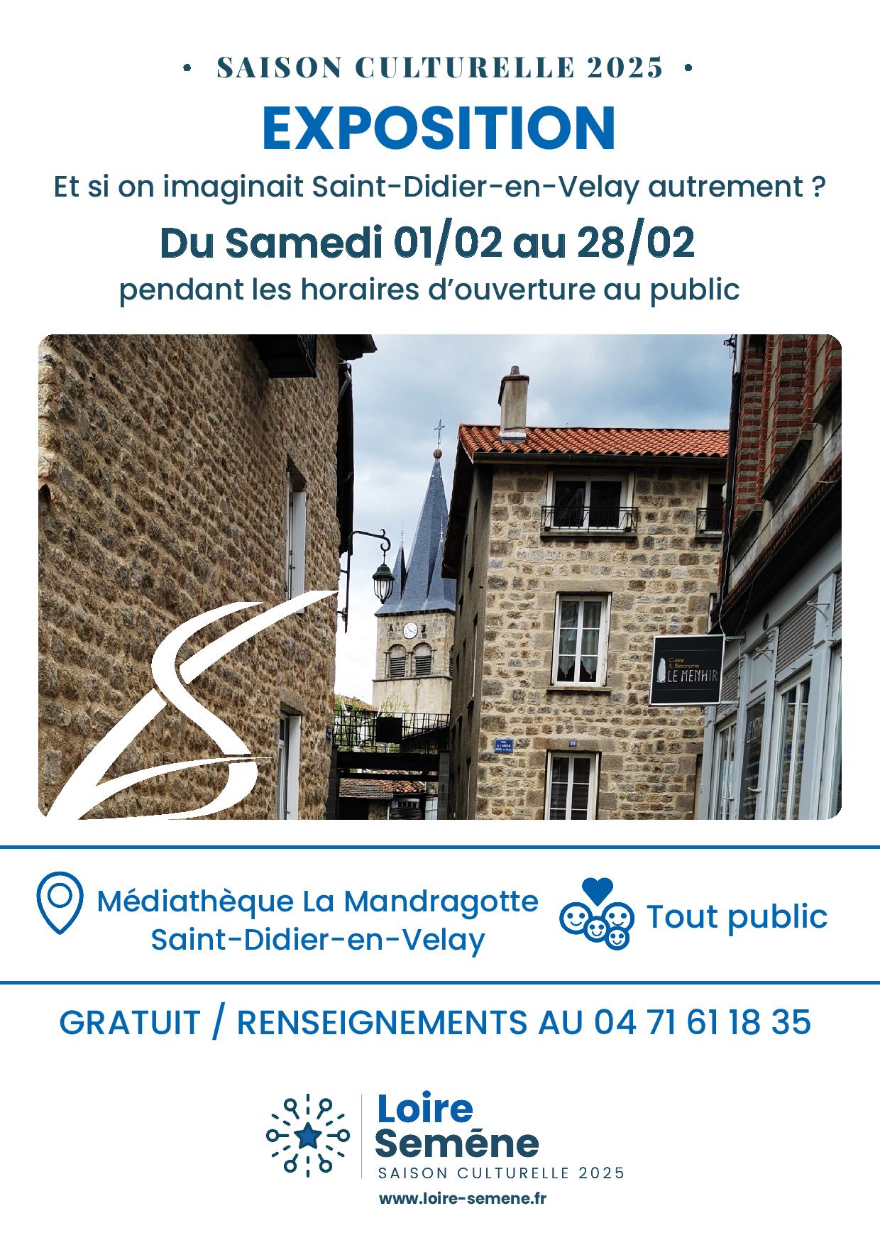 Exposition "Et si on imaginait Saint-Didier-en-Velay autrement"_Saint-Didier-en-Velay