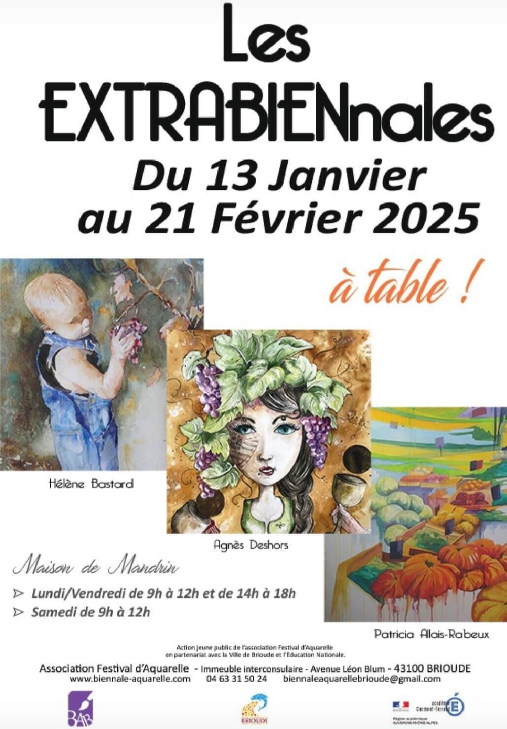 Les Extrabiennales : à table !_Brioude