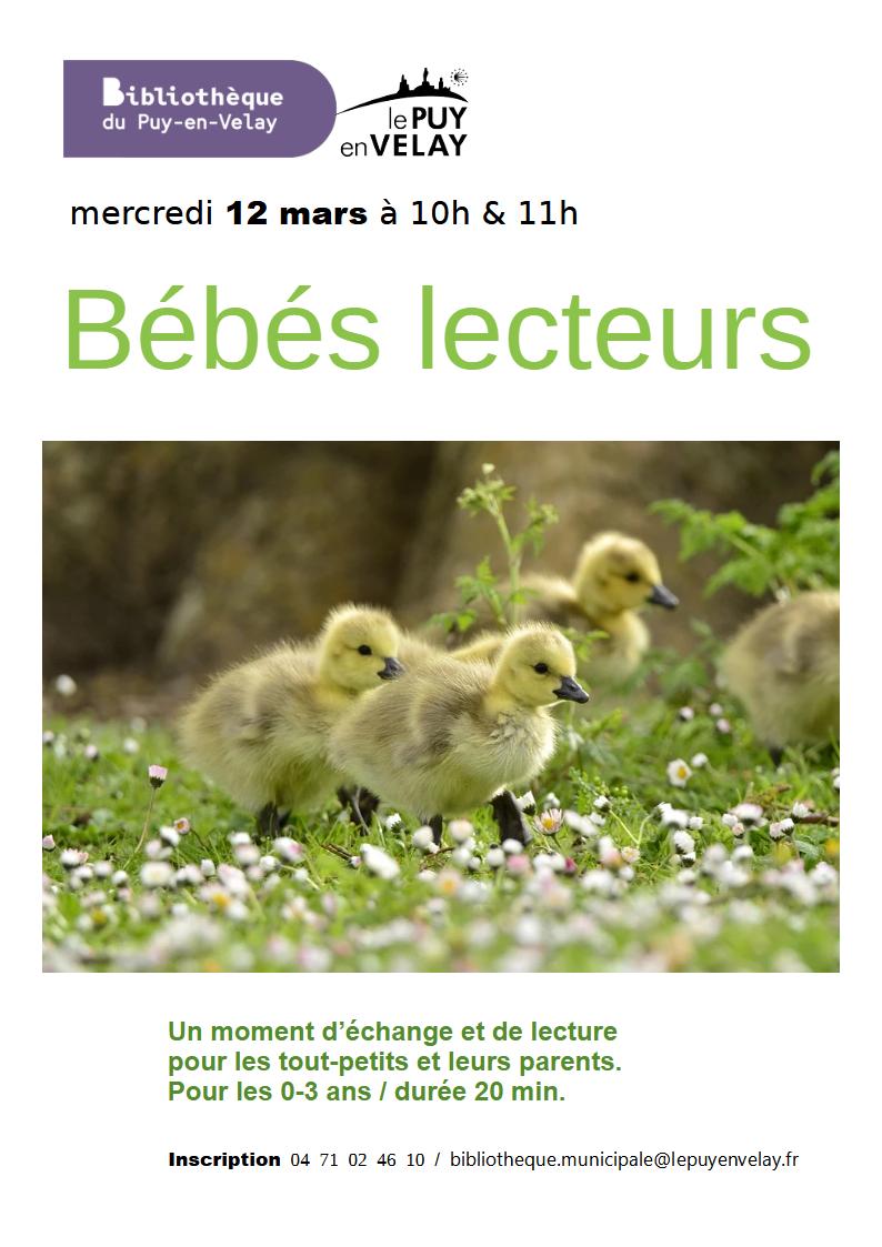 EVE_Bibliothèque du Puy : Bébés lecteurs_Le Puy-en-Velay