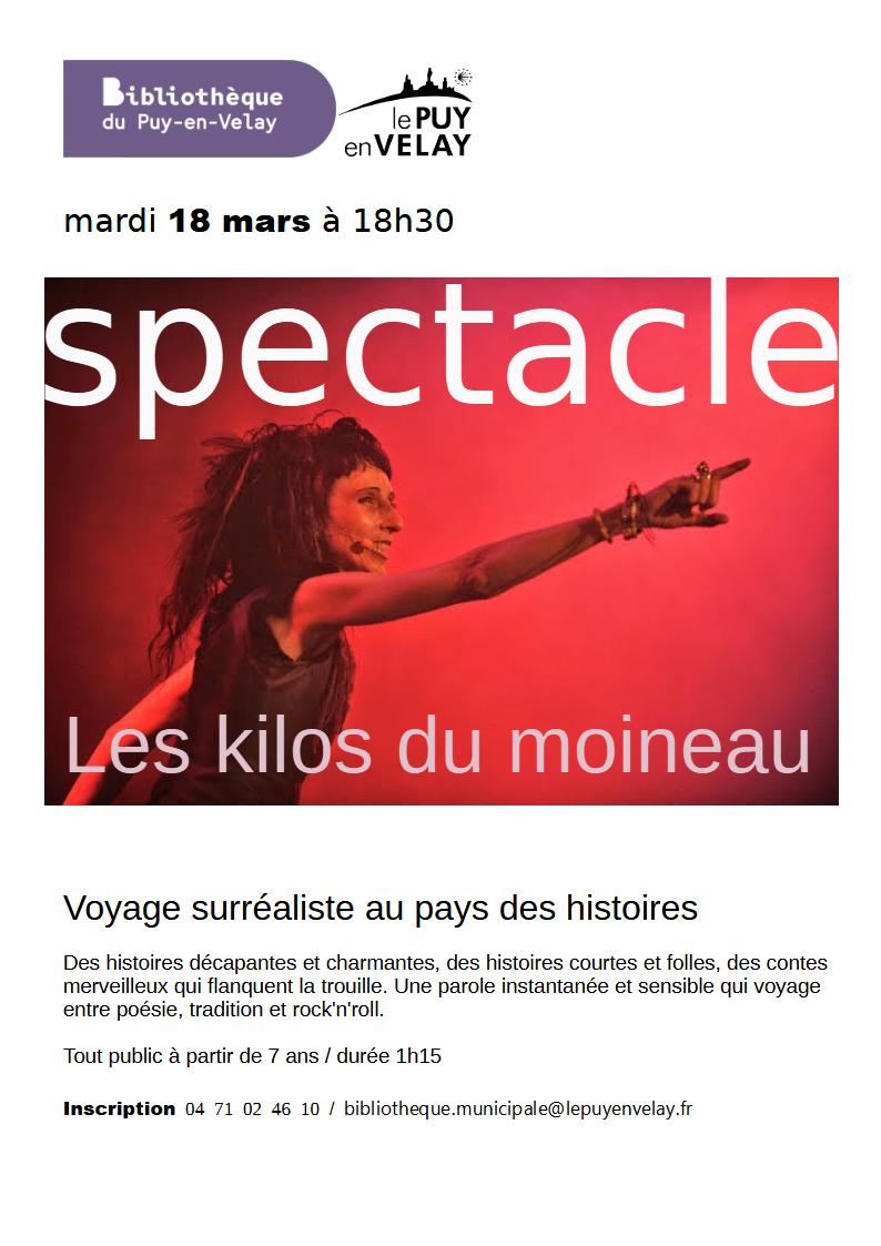 EVE_Spectacle : les kilos du moineau_Le Puy-en-Velay