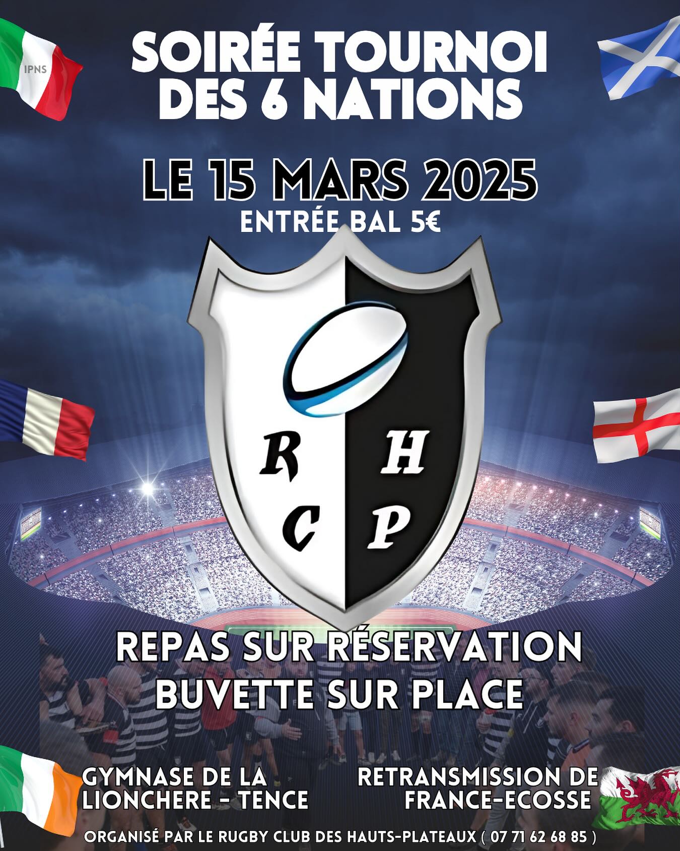 Soirée tournoi des 6 nations_Tence