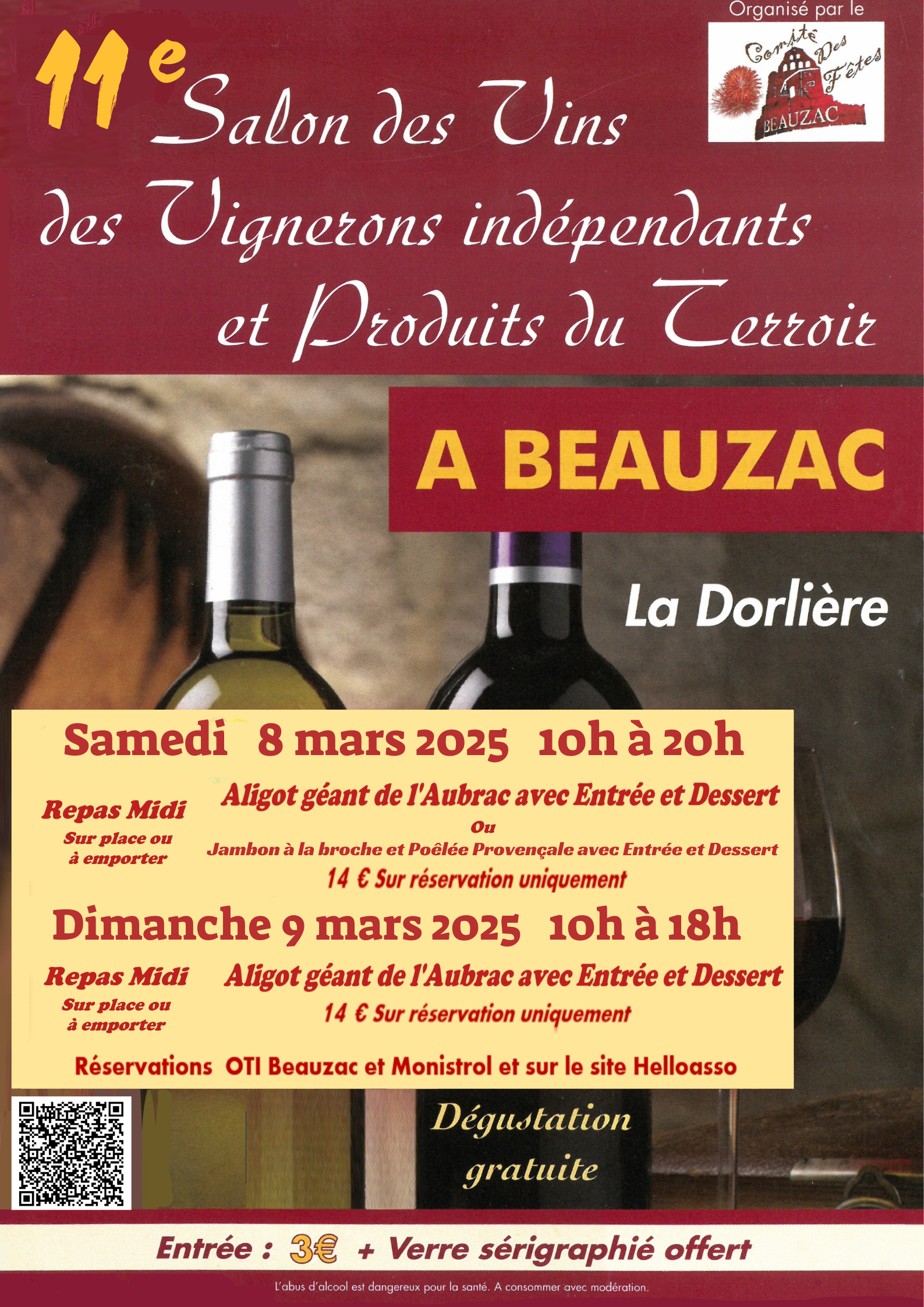 Salon des vins et produits du Terroir_Beauzac