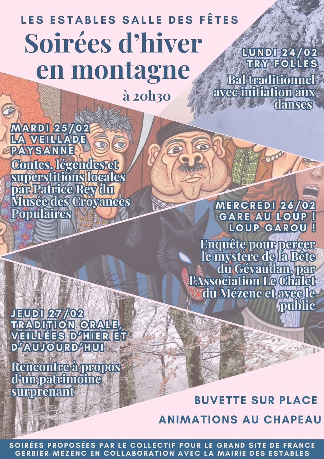 Soirées d'hiver en montagne_Le Monastier-sur-Gazeille