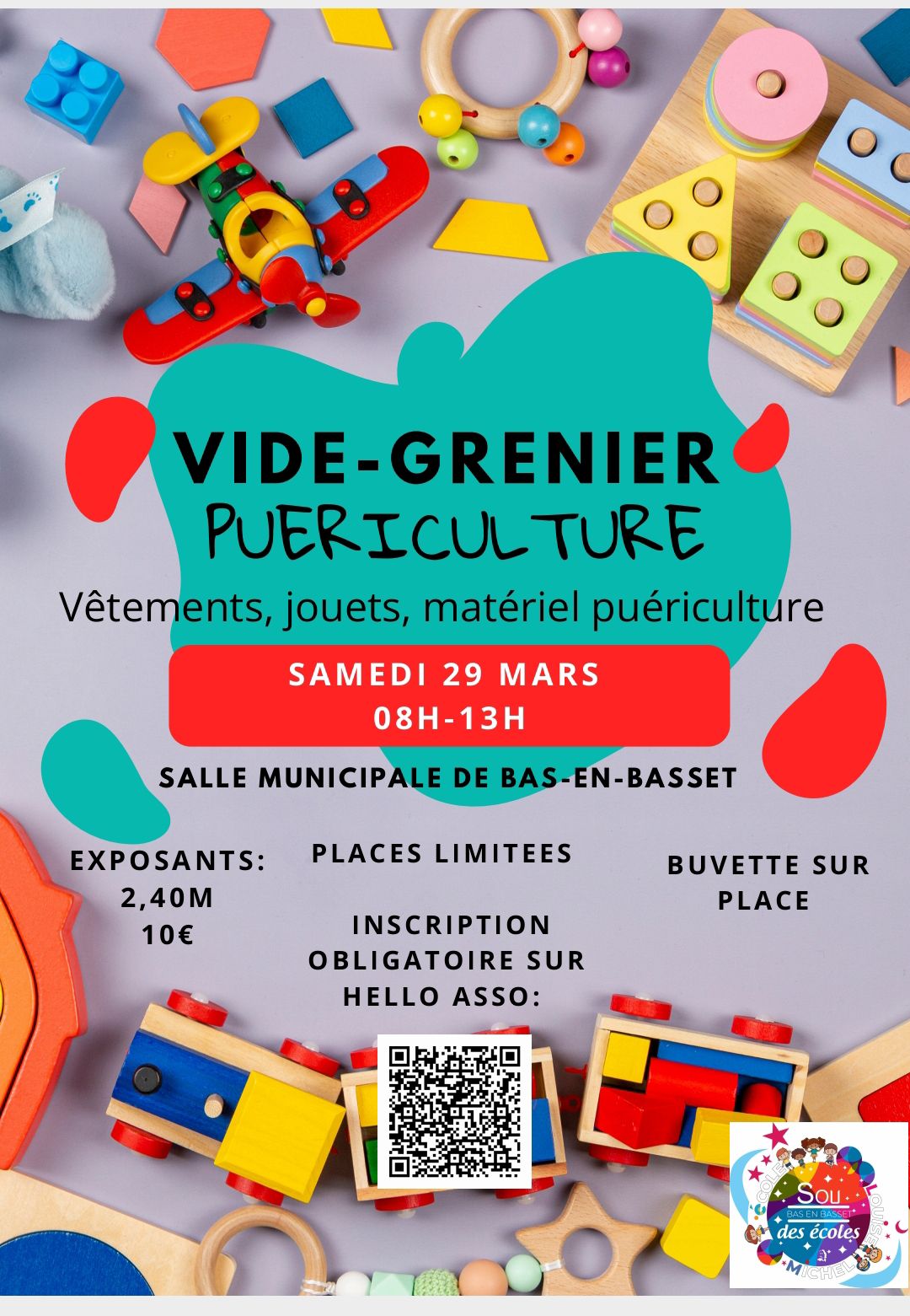 Vide grenier puériculture_Bas-en-Basset