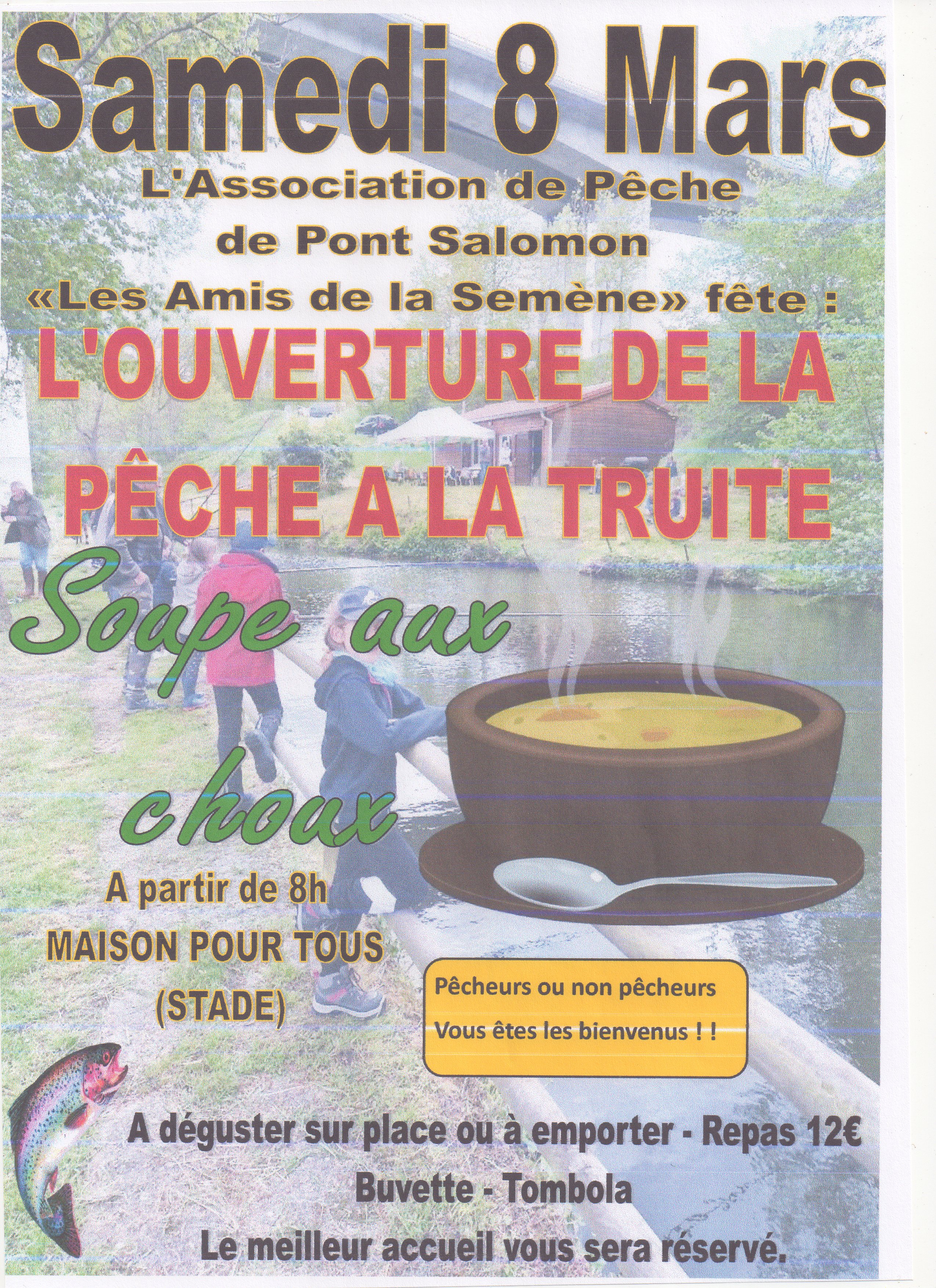 Ouverture de la pêche et soupe aux choux_Pont-Salomon