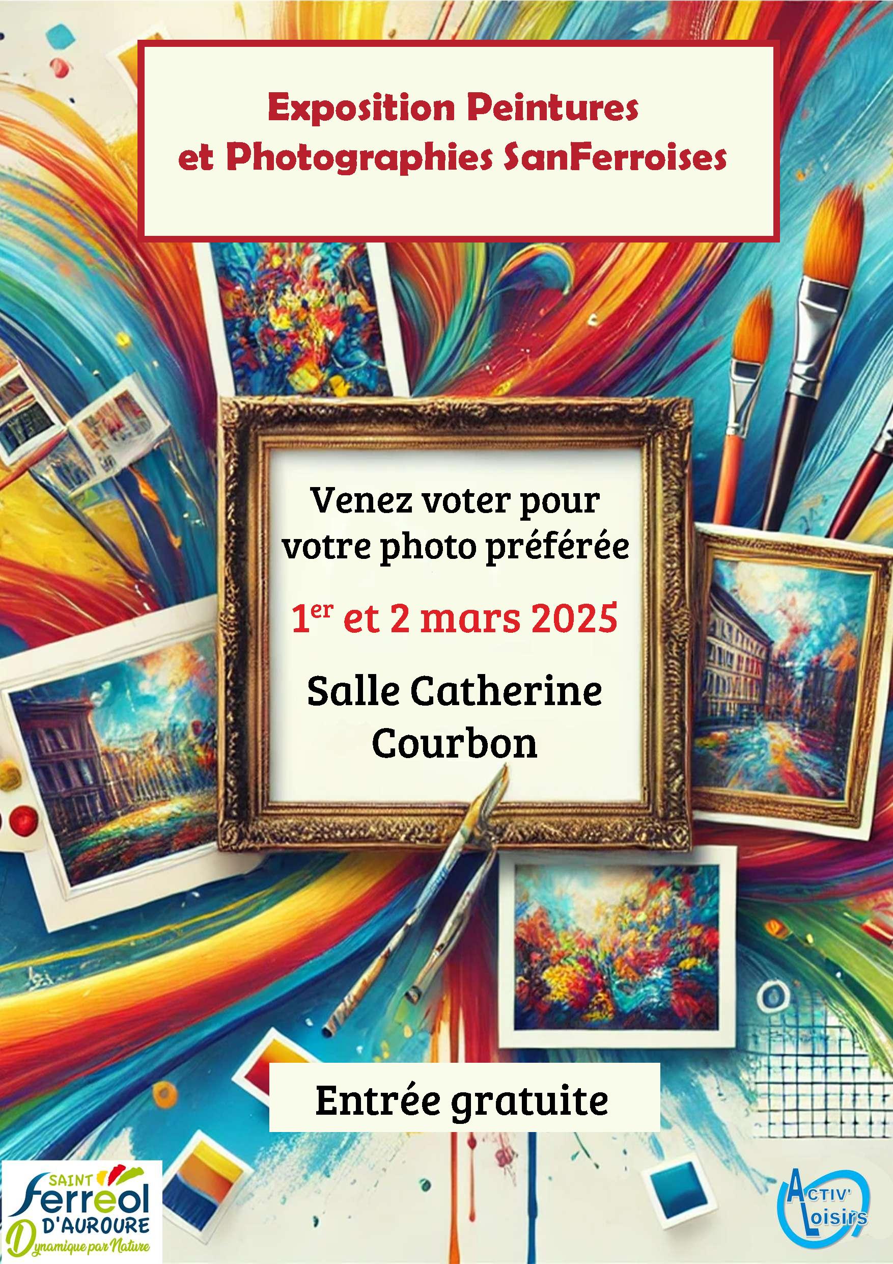 Exposition de peintures_Saint-Ferréol-d'Auroure