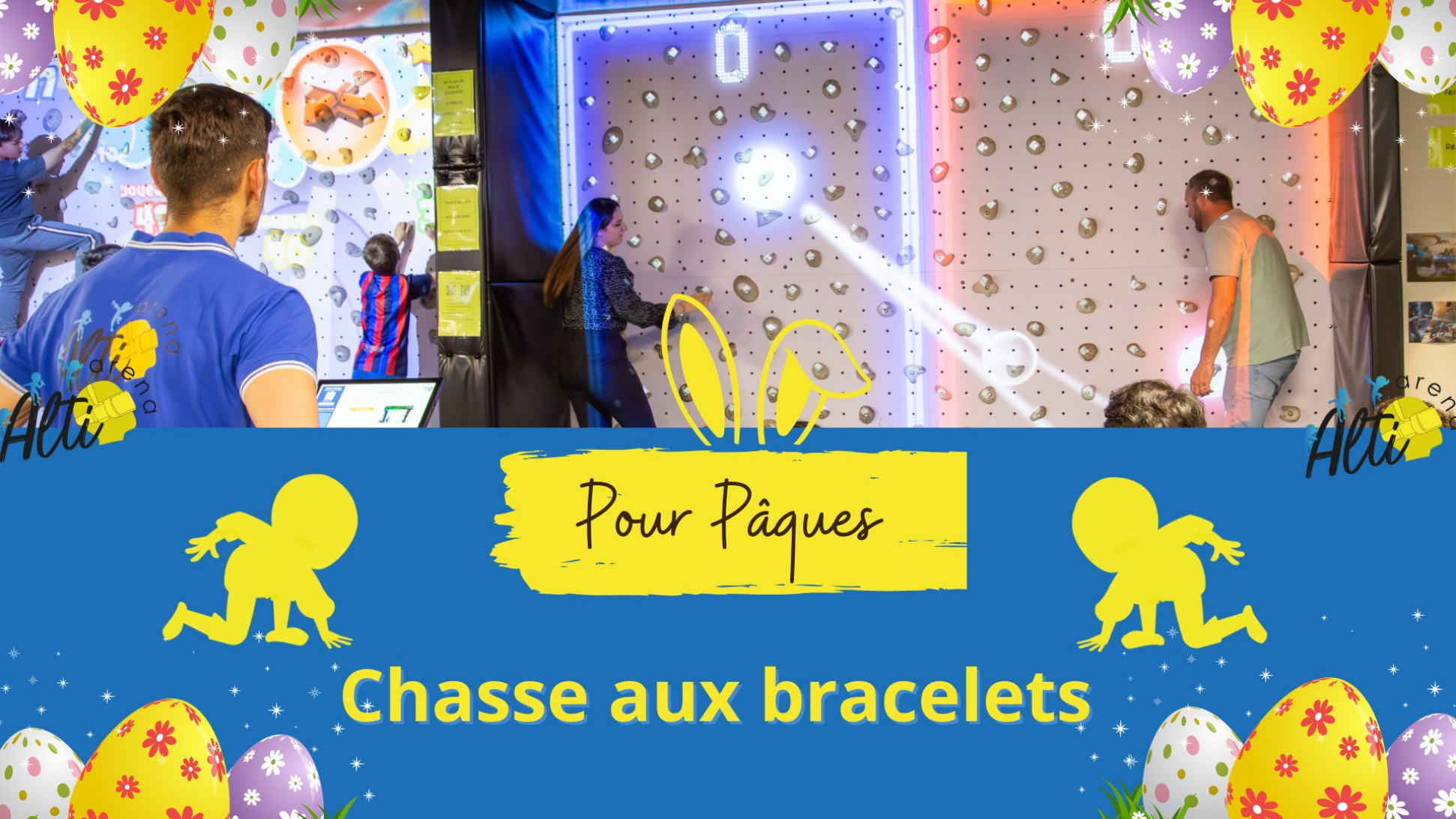 EVE_Chasse aux bracelets de Pâques à l'Alti Arena_Le Puy-en-Velay