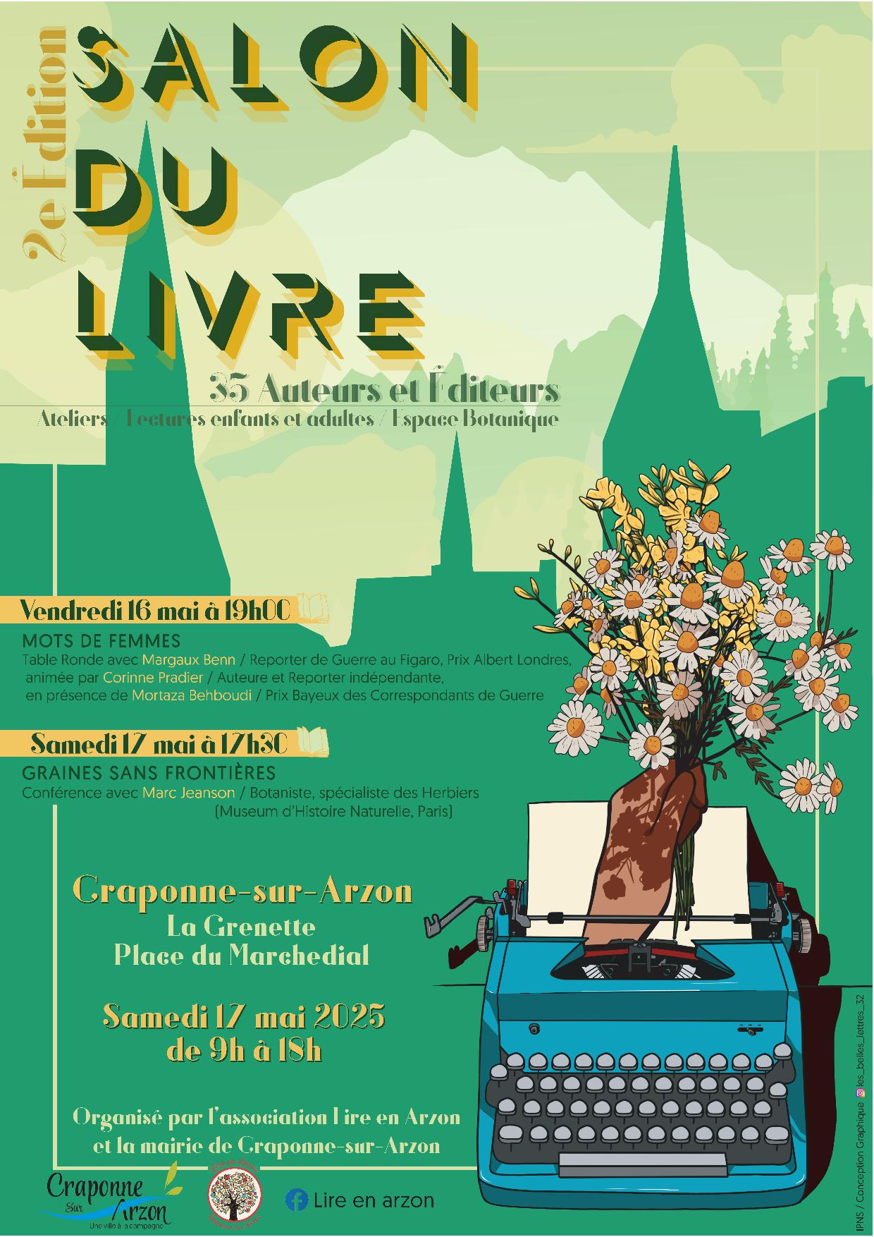 EVE_Salon du livre - 2ème édition_Craponne-sur-Arzon