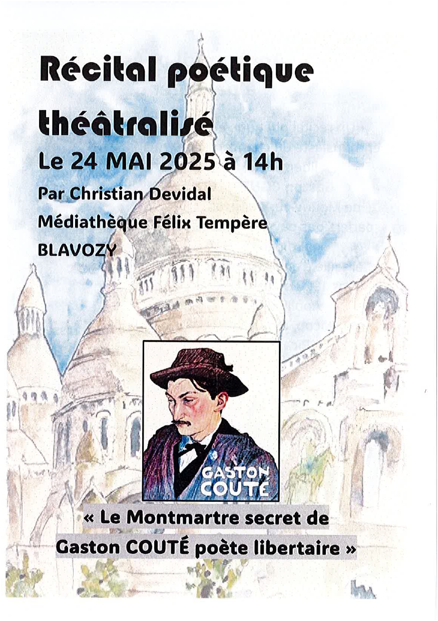 Récital poétique théâtralisé_Blavozy