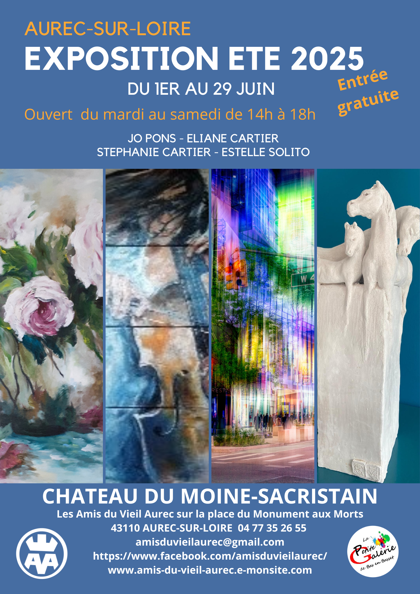 Expositions estivales_Aurec-sur-Loire