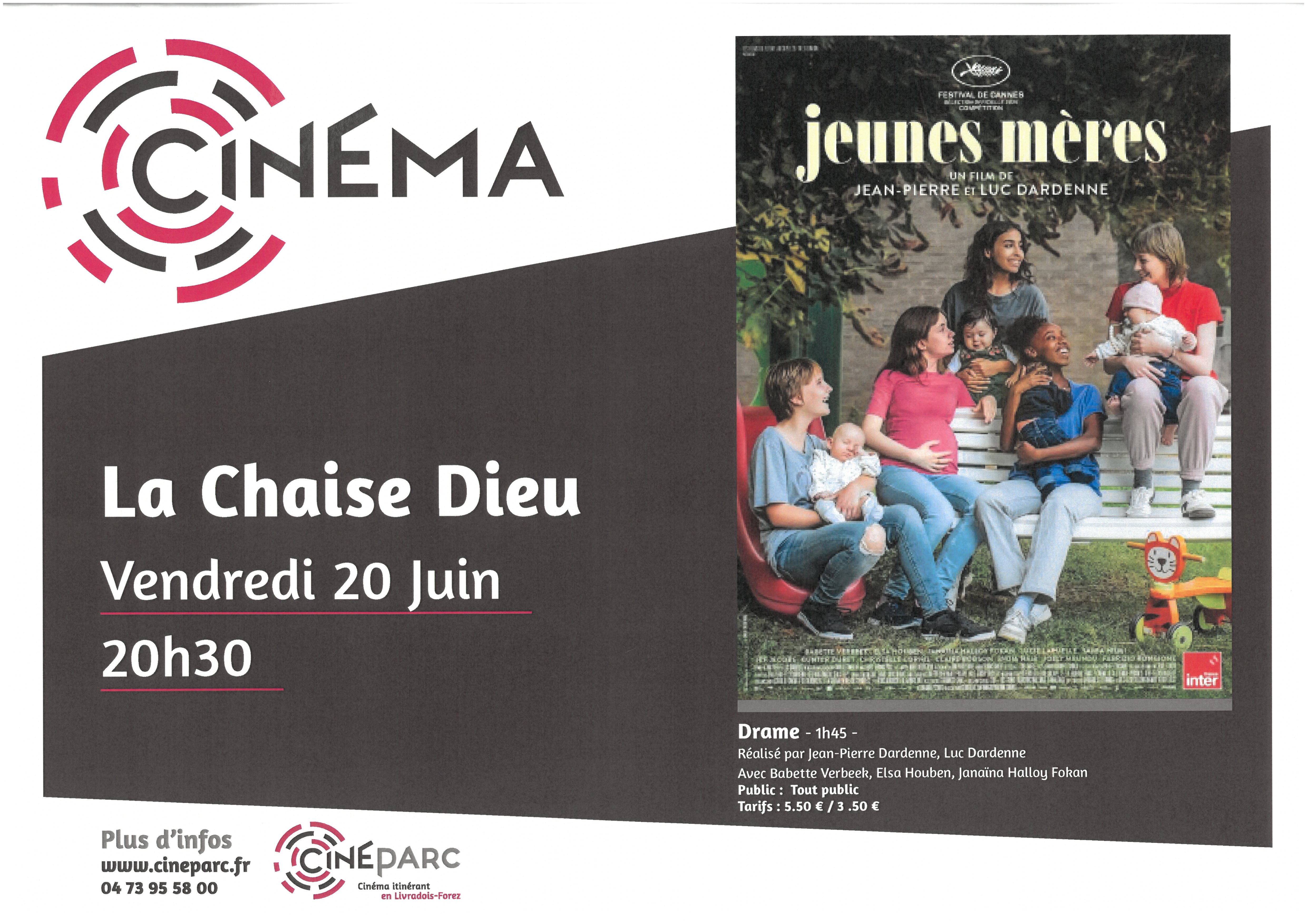 Séance de cinéma "Jeunes mères"_La Chaise-Dieu