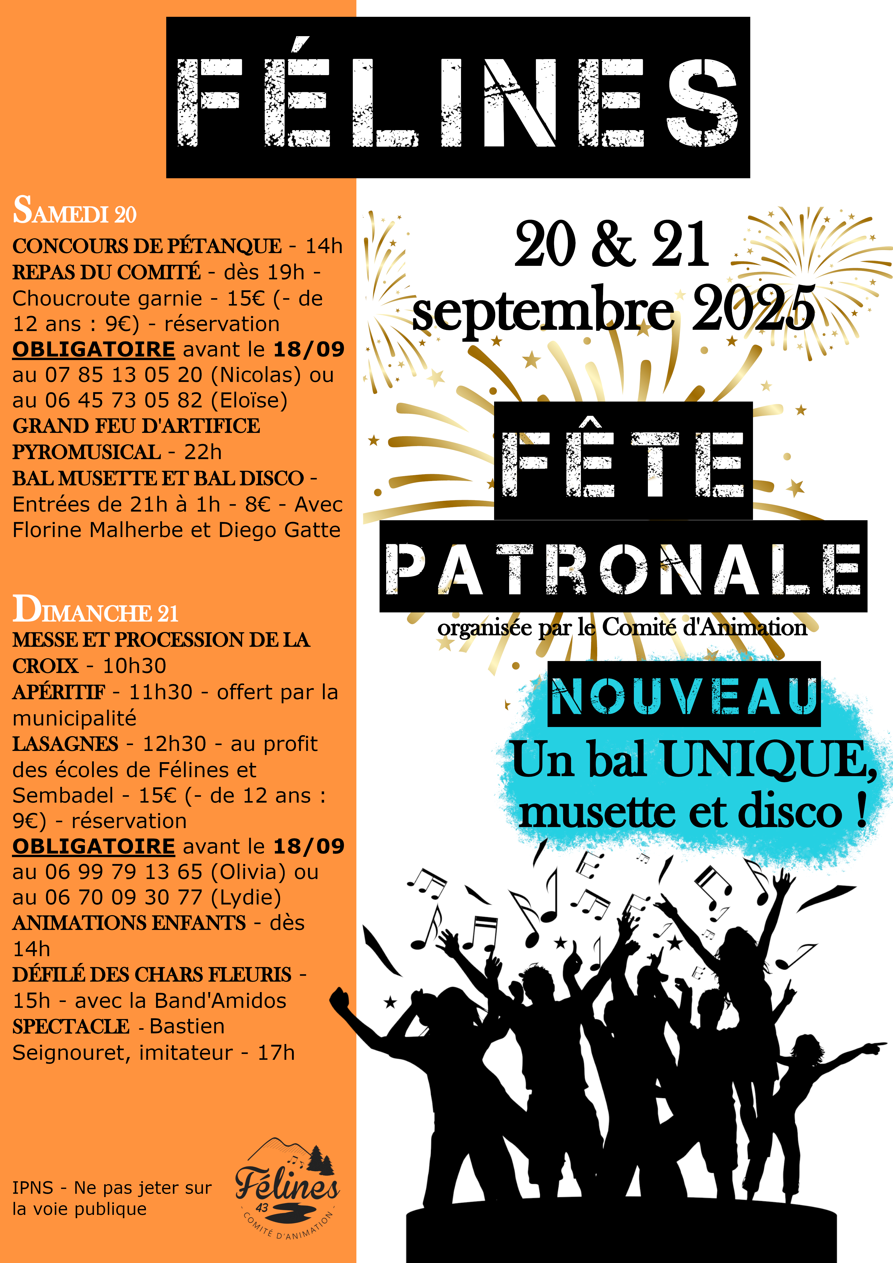 Fête patronale_Félines_2025