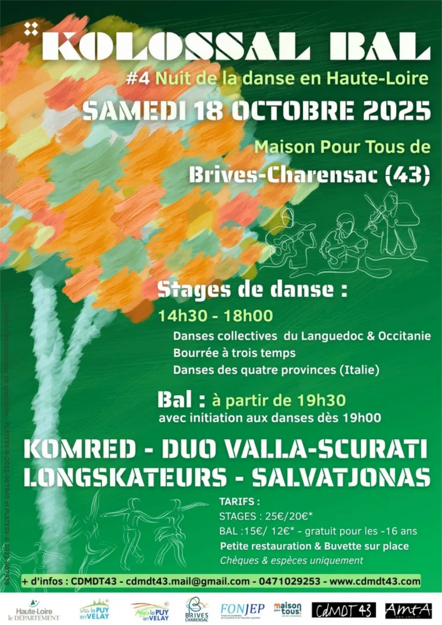 EVE_Kolossal Bal 2025, la nuit de la danse en Haute-Loire_Brives-Charensac