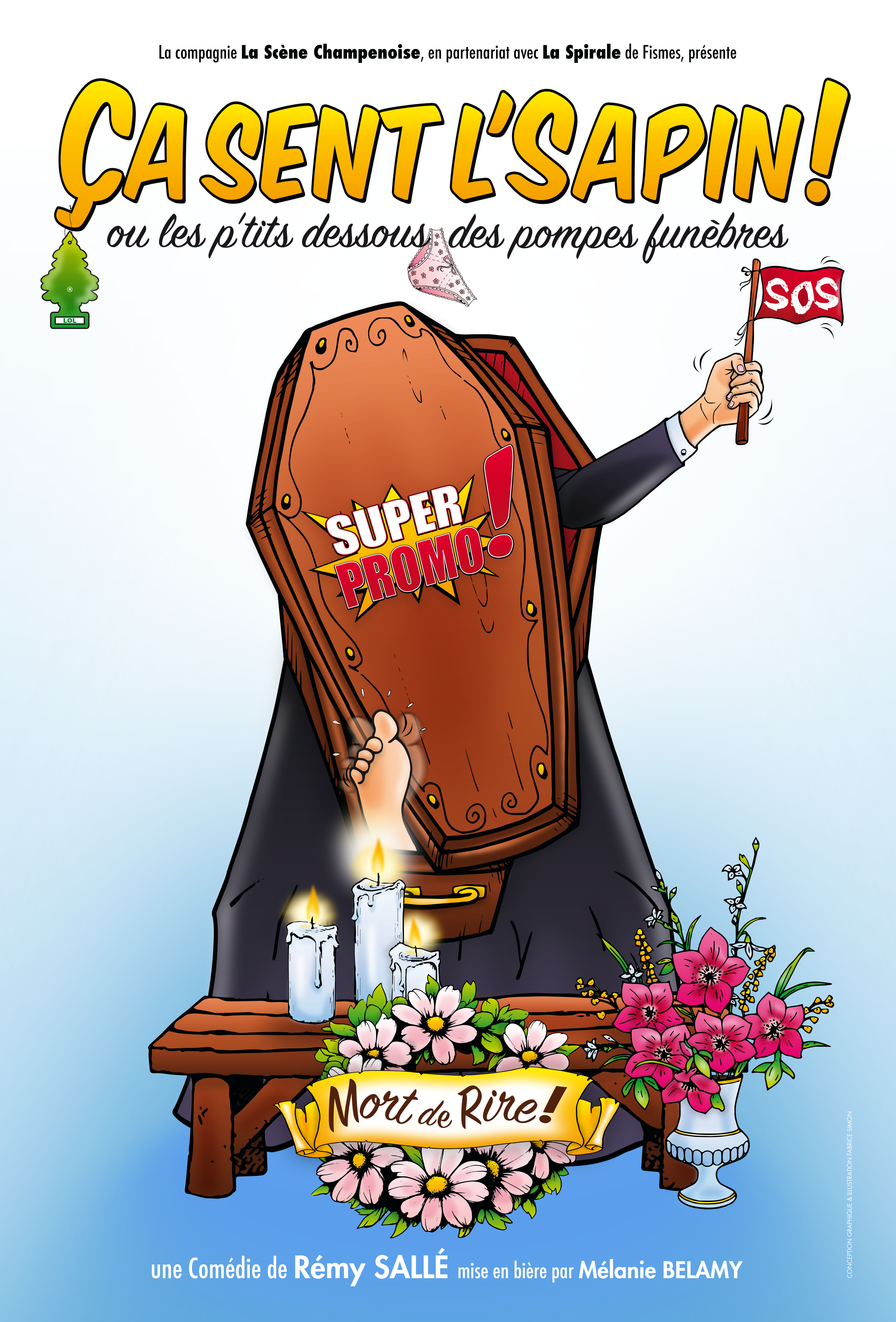 Théâtre : Ça sent l’sapin !_Brives-Charensac