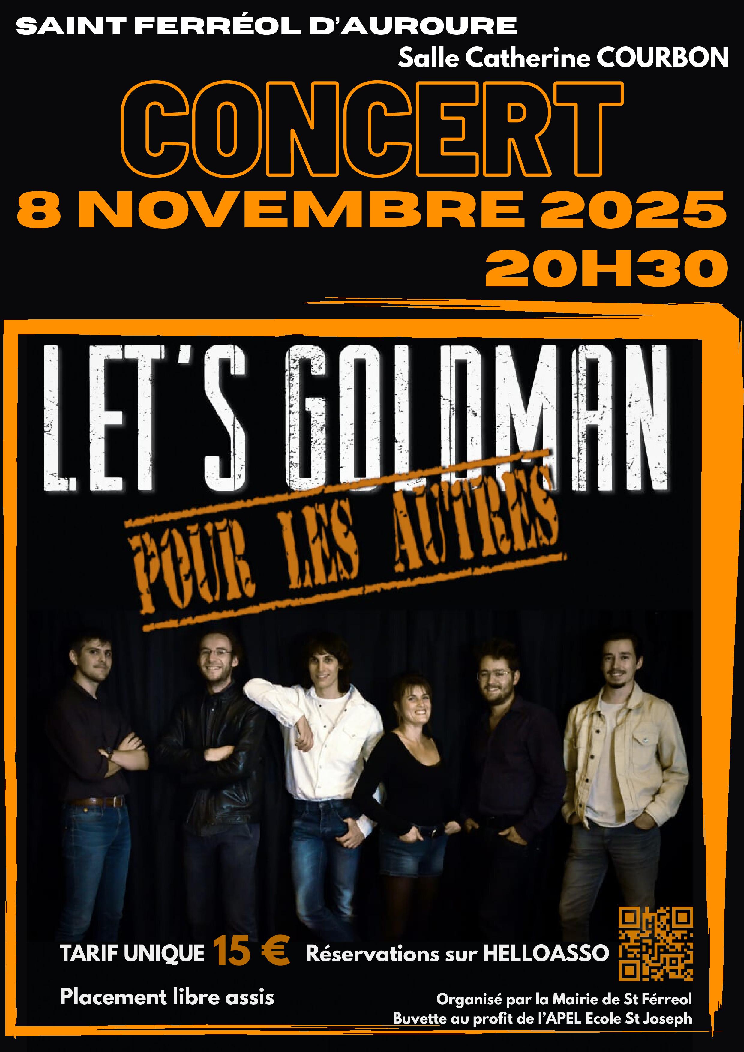 Concert Let's Goldman_Saint-Ferréol-d'Auroure