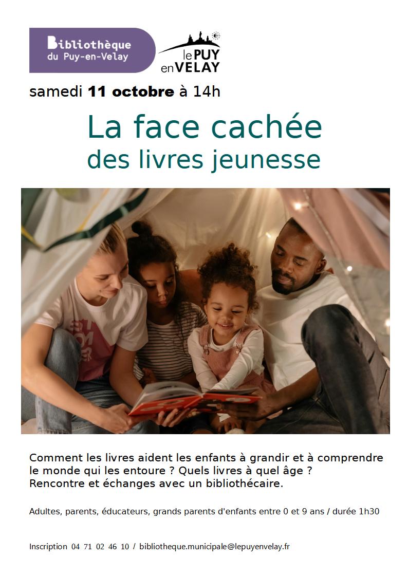 Bibliothèque du Puy : La face cachée des livres jeunesse_Le Puy-en-Velay