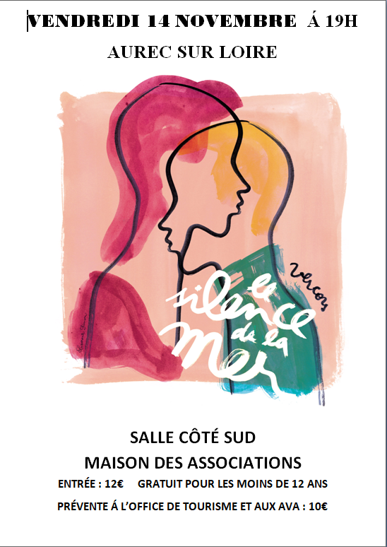 Roman-concert : "Le silence de la mer"_Aurec-sur-Loire