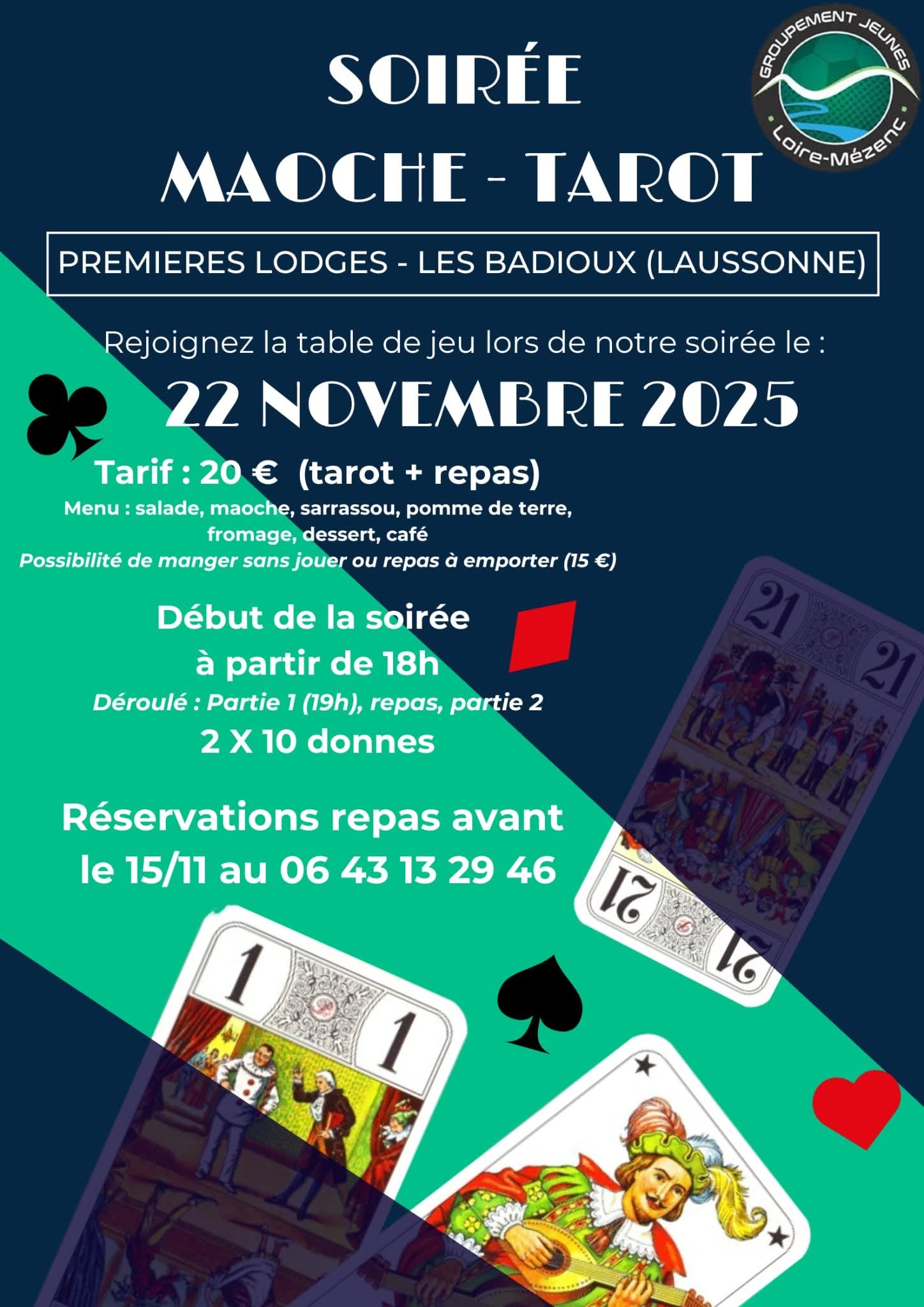 Soirée maoche / tarot_Laussonne