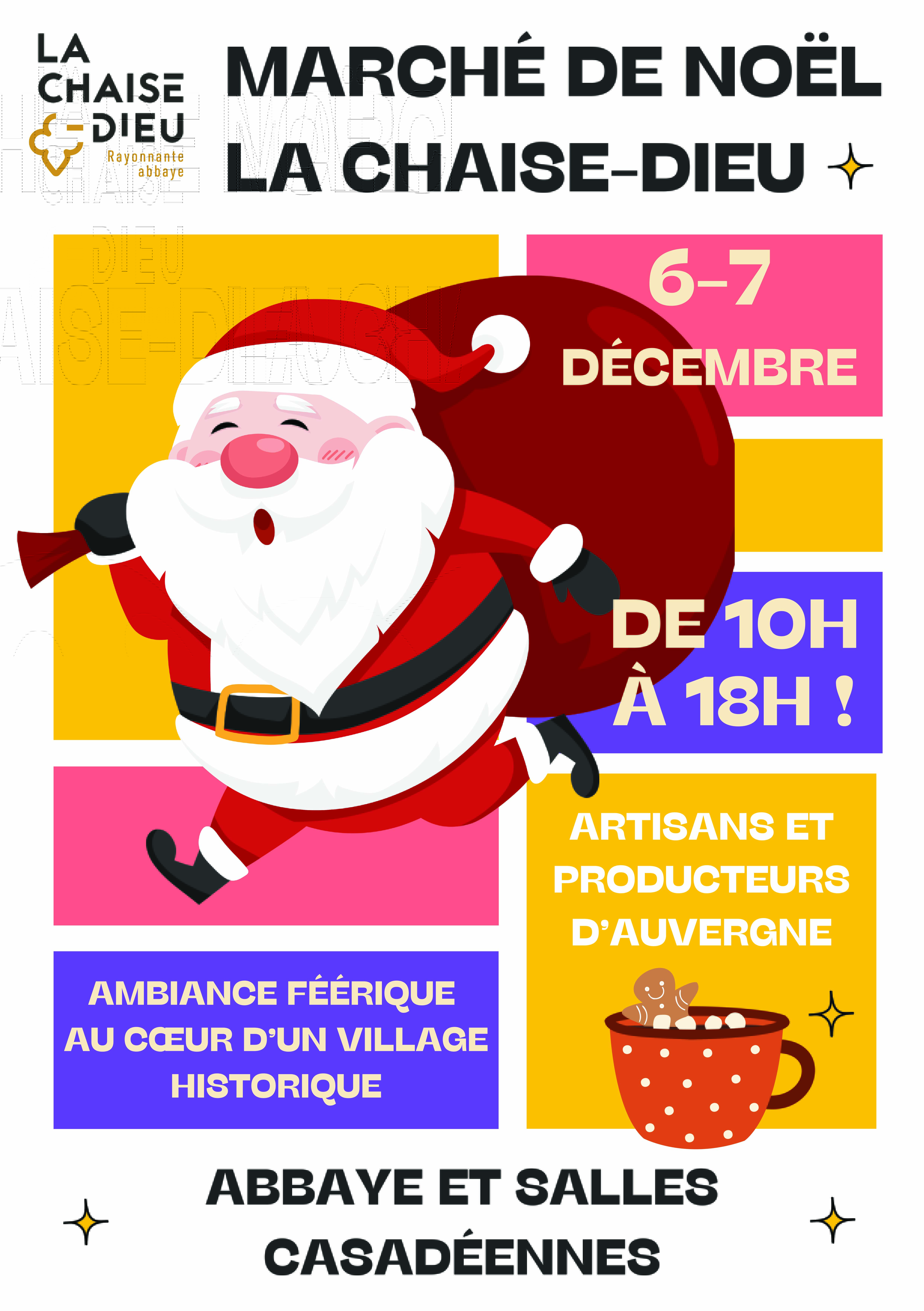EVE-Marché de Noël de La Chaise-Dieu_La Chaise-Dieu-Affiche