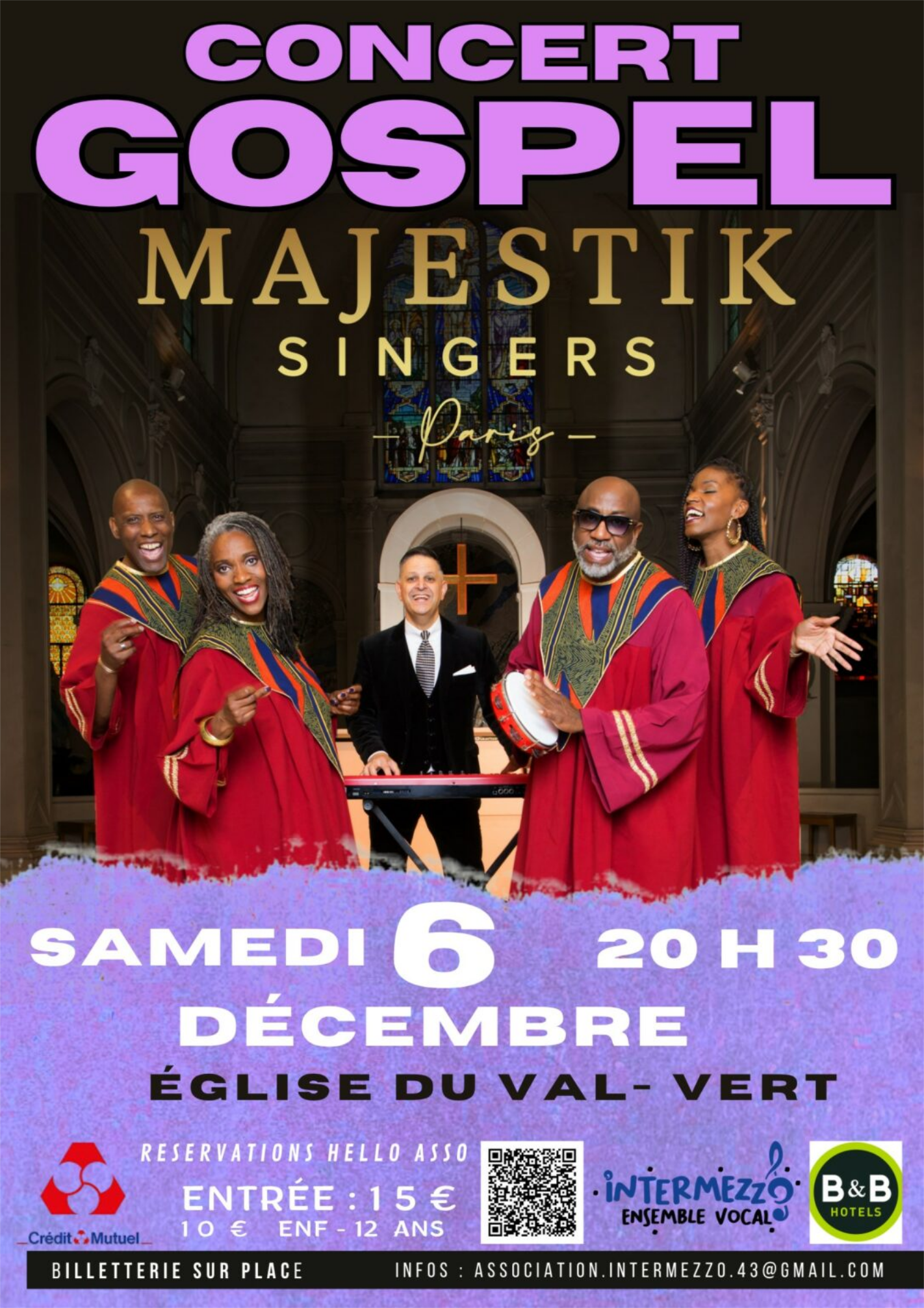 EVE_Concert Gospel "Majestik Singers"_Le Puy-en-Velay