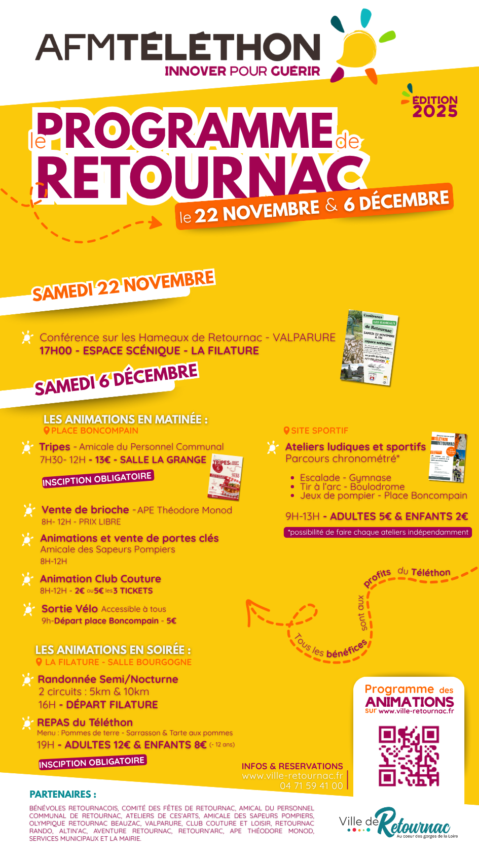 Tripes de l'Amicale du Personnel Communal - Téléthon_Retournac