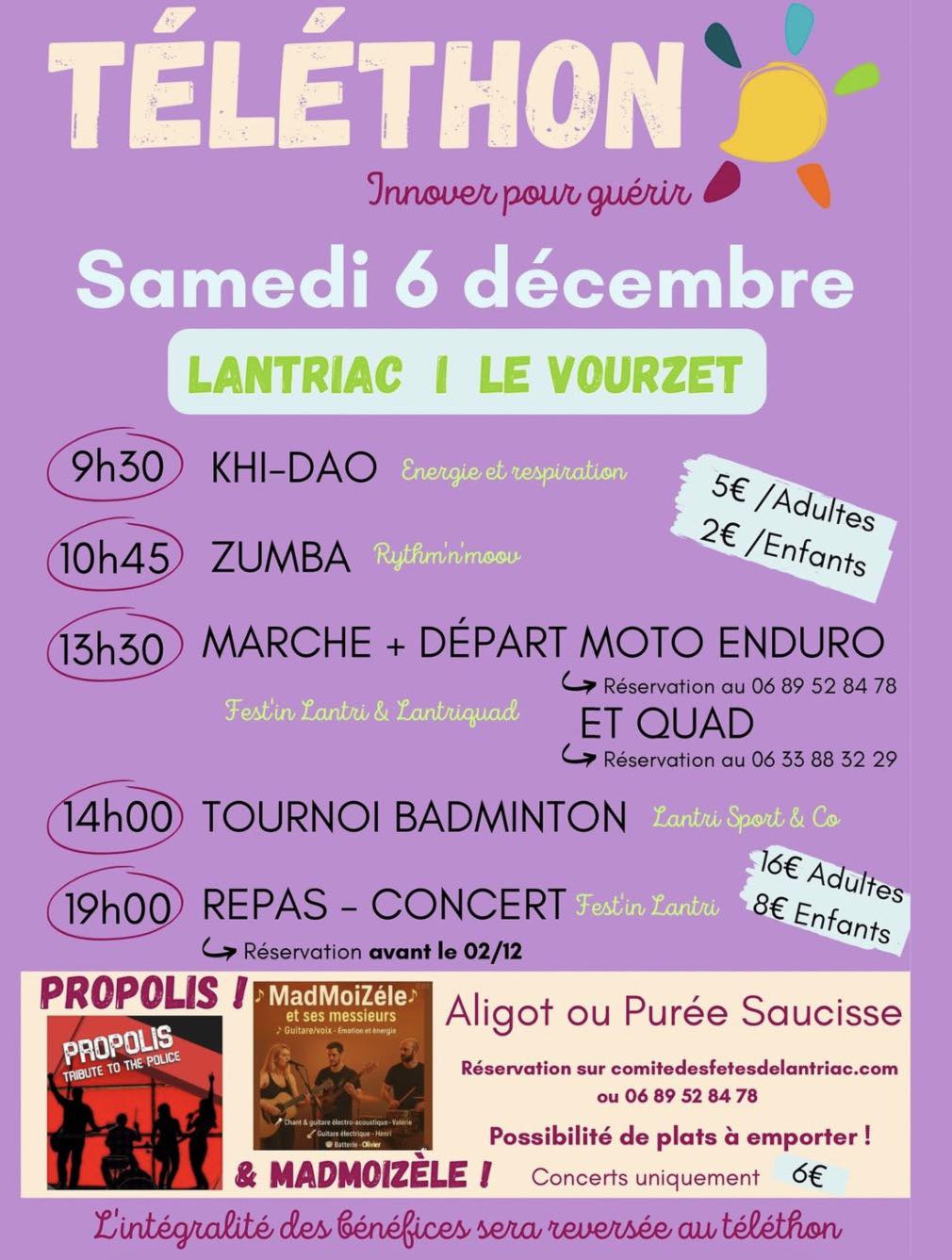 Téléthon à Lantriac_Lantriac