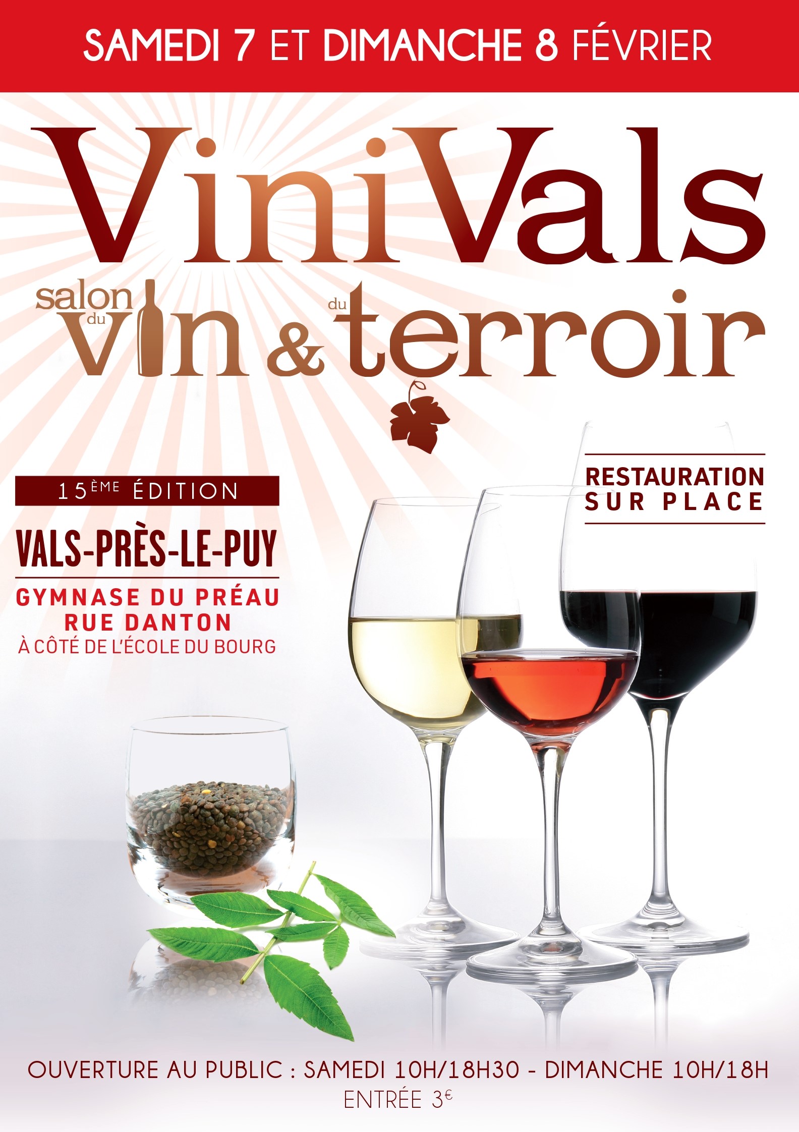 Salon ViniVals - Salon du Vin & du Terroir 15ème édition_Vals-près-le-Puy