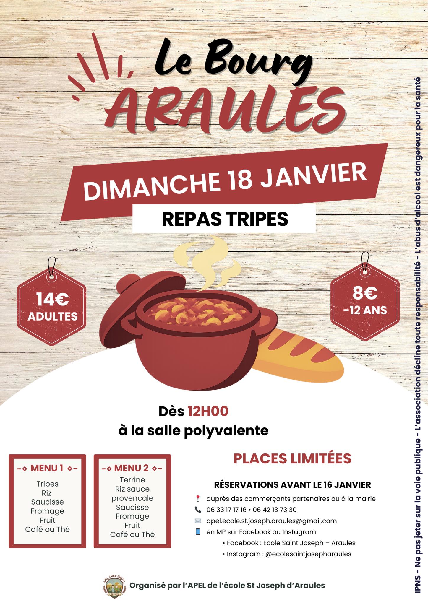 Repas Tripes_Araules