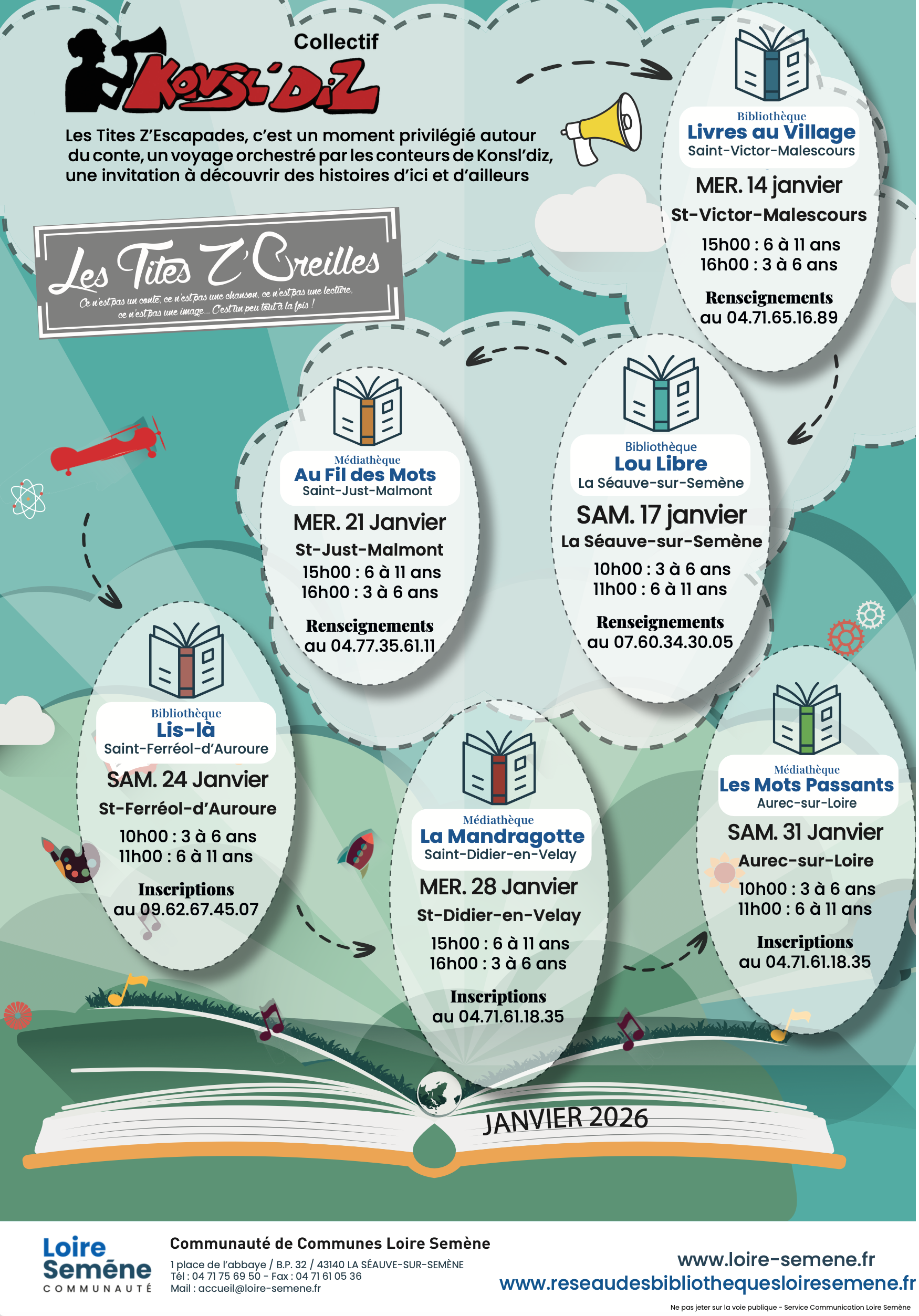 Les Tites Z'Oreilles Janvier 2026_Saint-Victor-Malescours