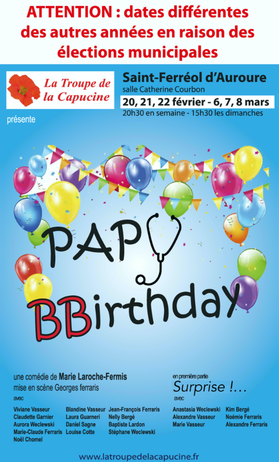 Représentation de La Troupe de la Capucine_Saint-Ferréol-d'Auroure