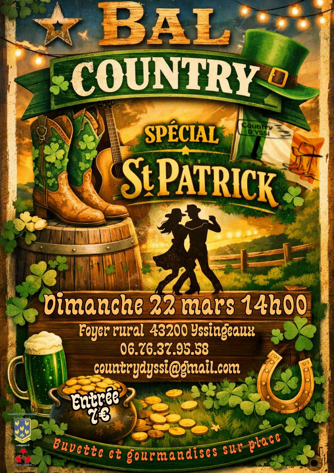 Bal Country spécial St Patrick_Yssingeaux