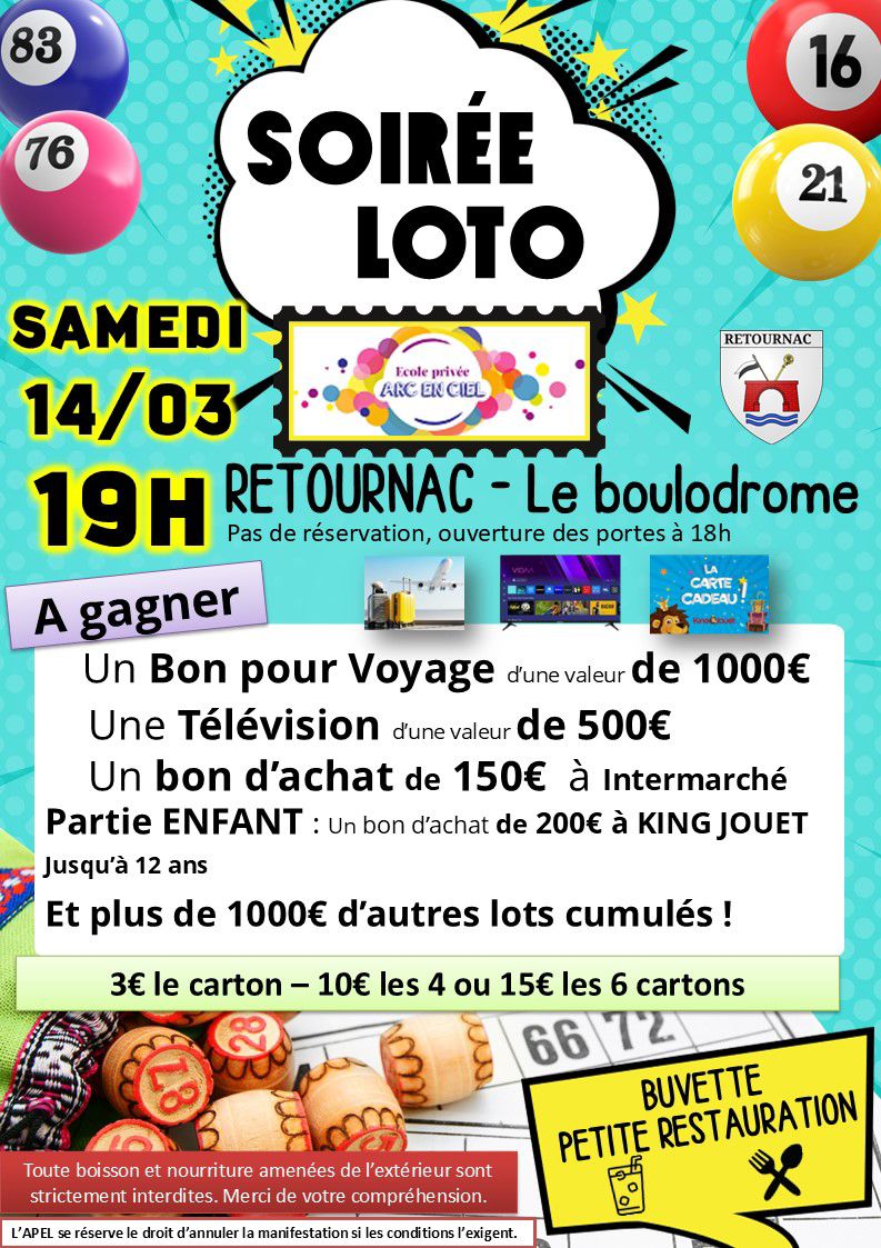 Soirée Loto_Retournac