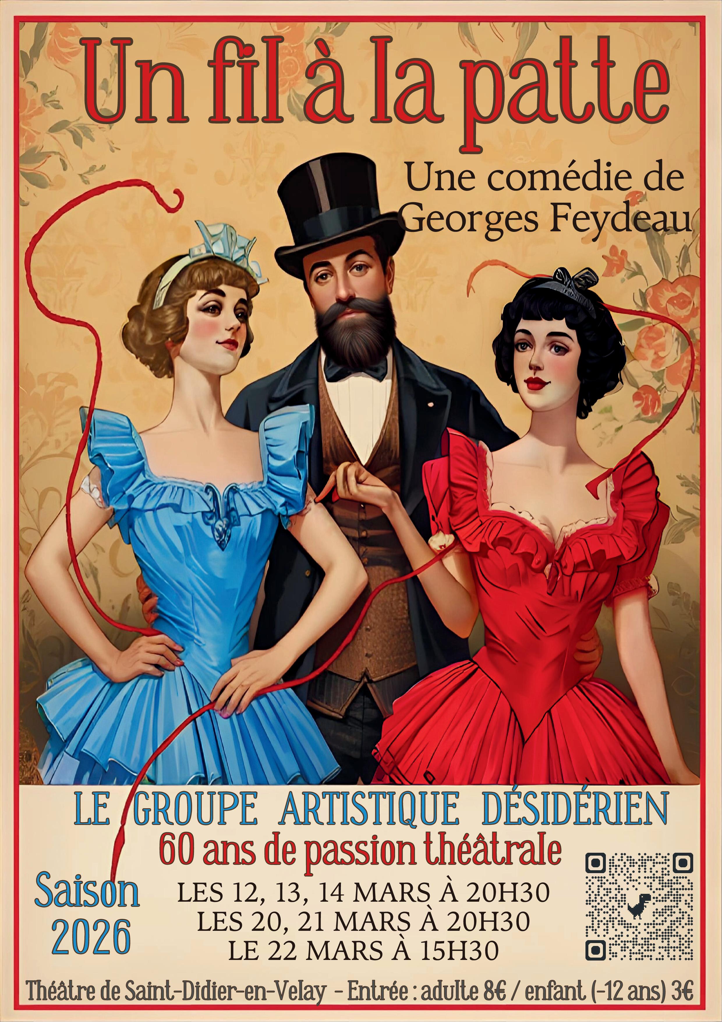 Représentation de théâtre du GAD_Saint-Didier-en-Velay