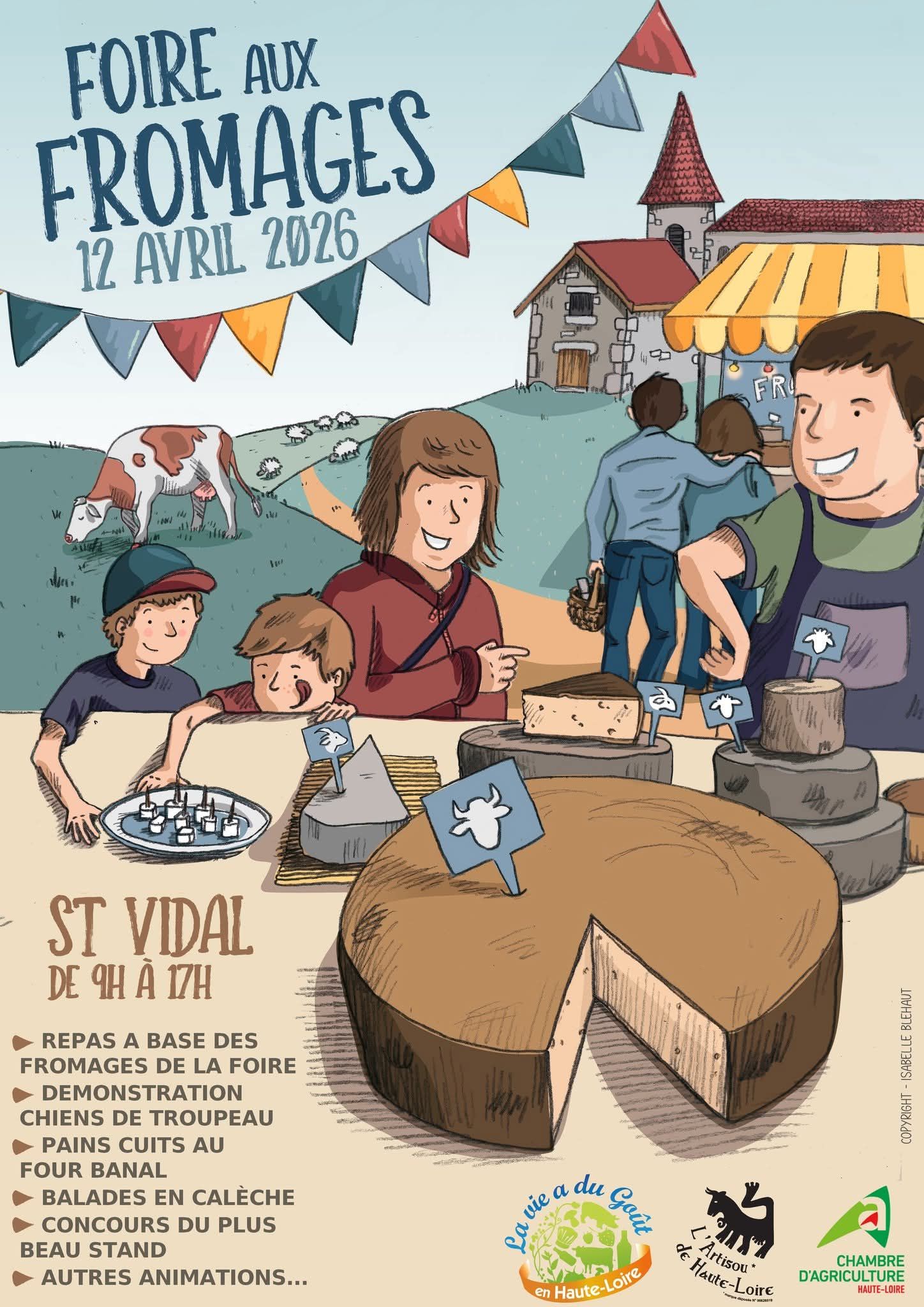 Foire aux fromages de Saint-Vidal_Saint-Vidal