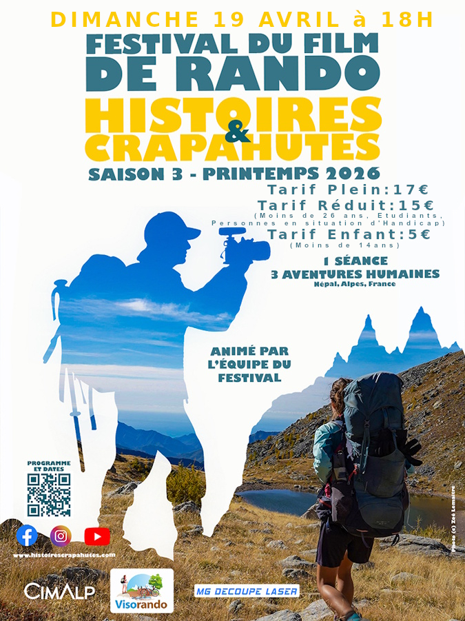 Festival du film de rando Histoires & Crapahutes - saison 3_Le Puy-en-Velay
