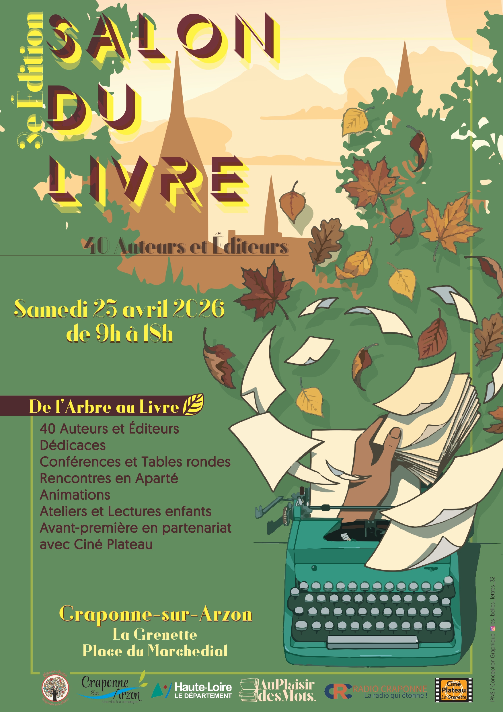 EVE_Salon du livre - 3ème édition_Craponne-sur-Arzon