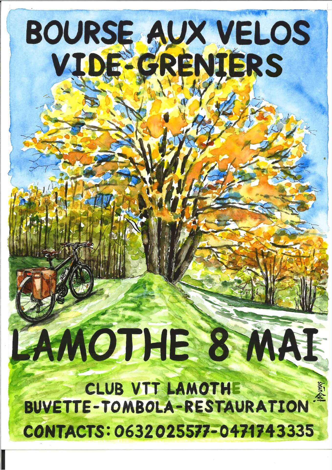 Bourse aux vélos et Vide-greniers_Lamothe