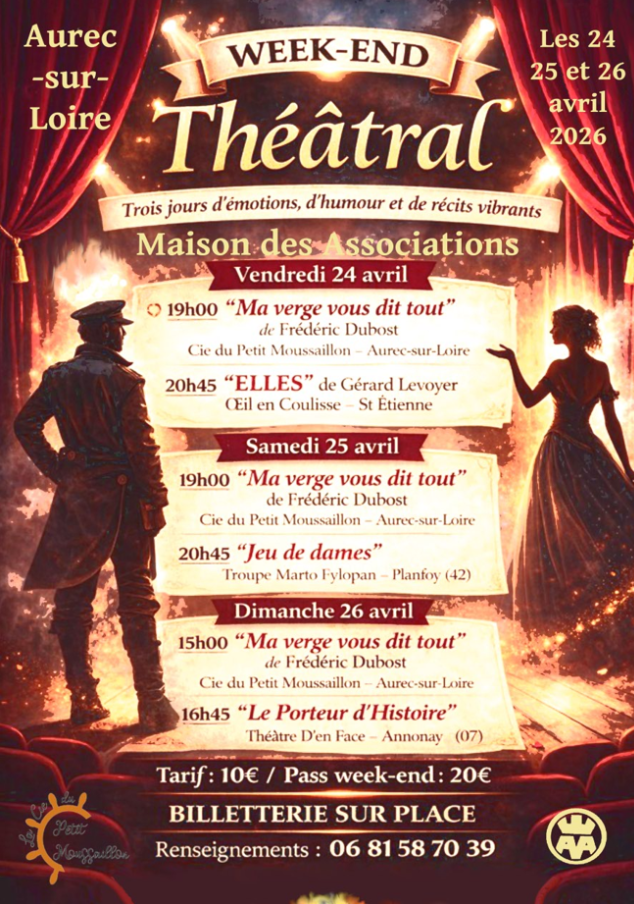 Week-end théâtral du Petit Mousaillon_Aurec-sur-Loire