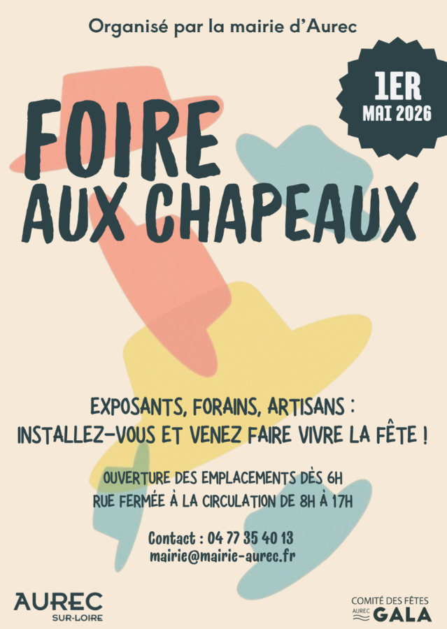 Foire aux chapeaux_Aurec-sur-Loire