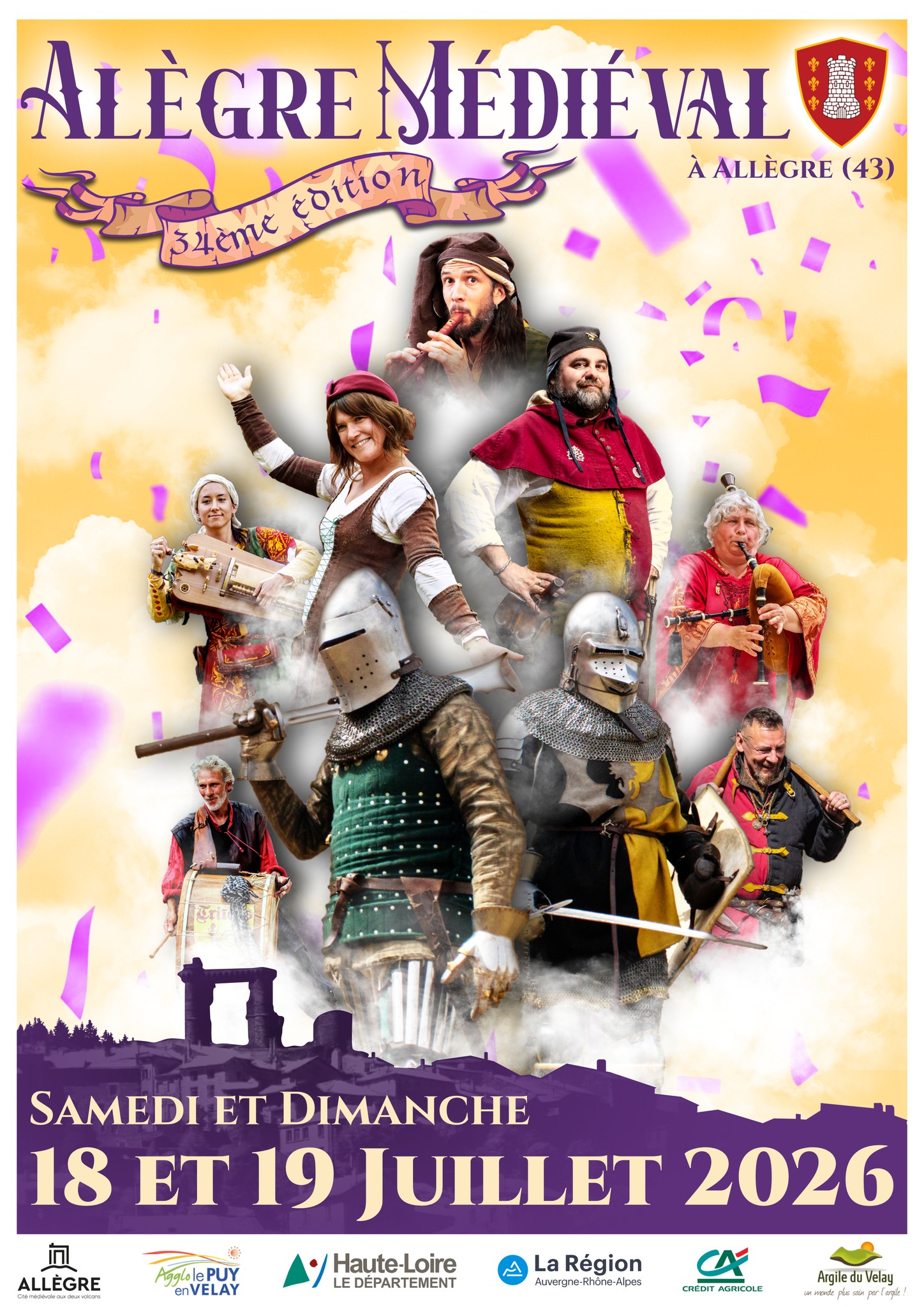 Fêtes Médiévales d'Allègre - Alègre Médiéval 33ème édition_Allègre